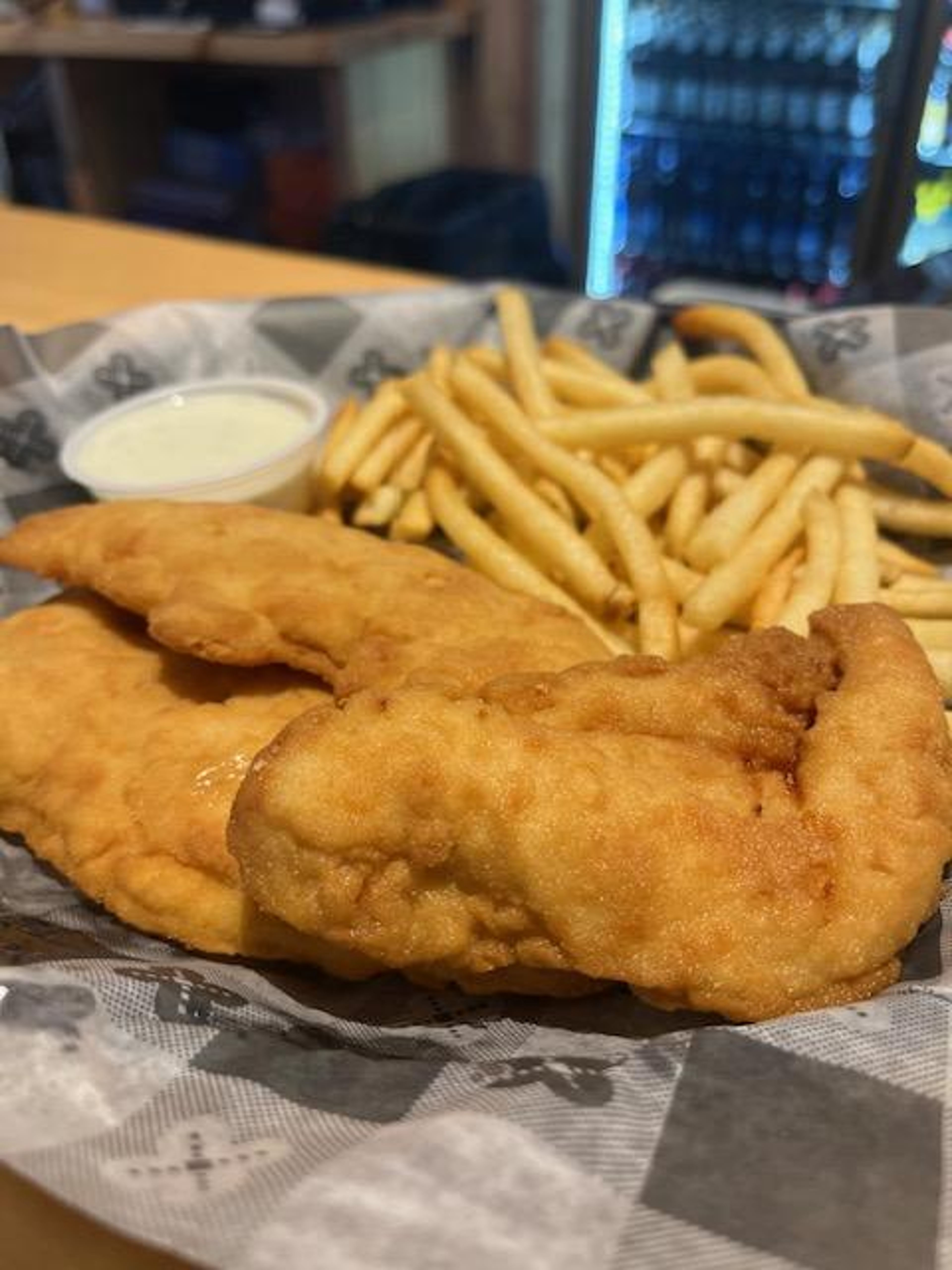 Chicken Tender Basket.