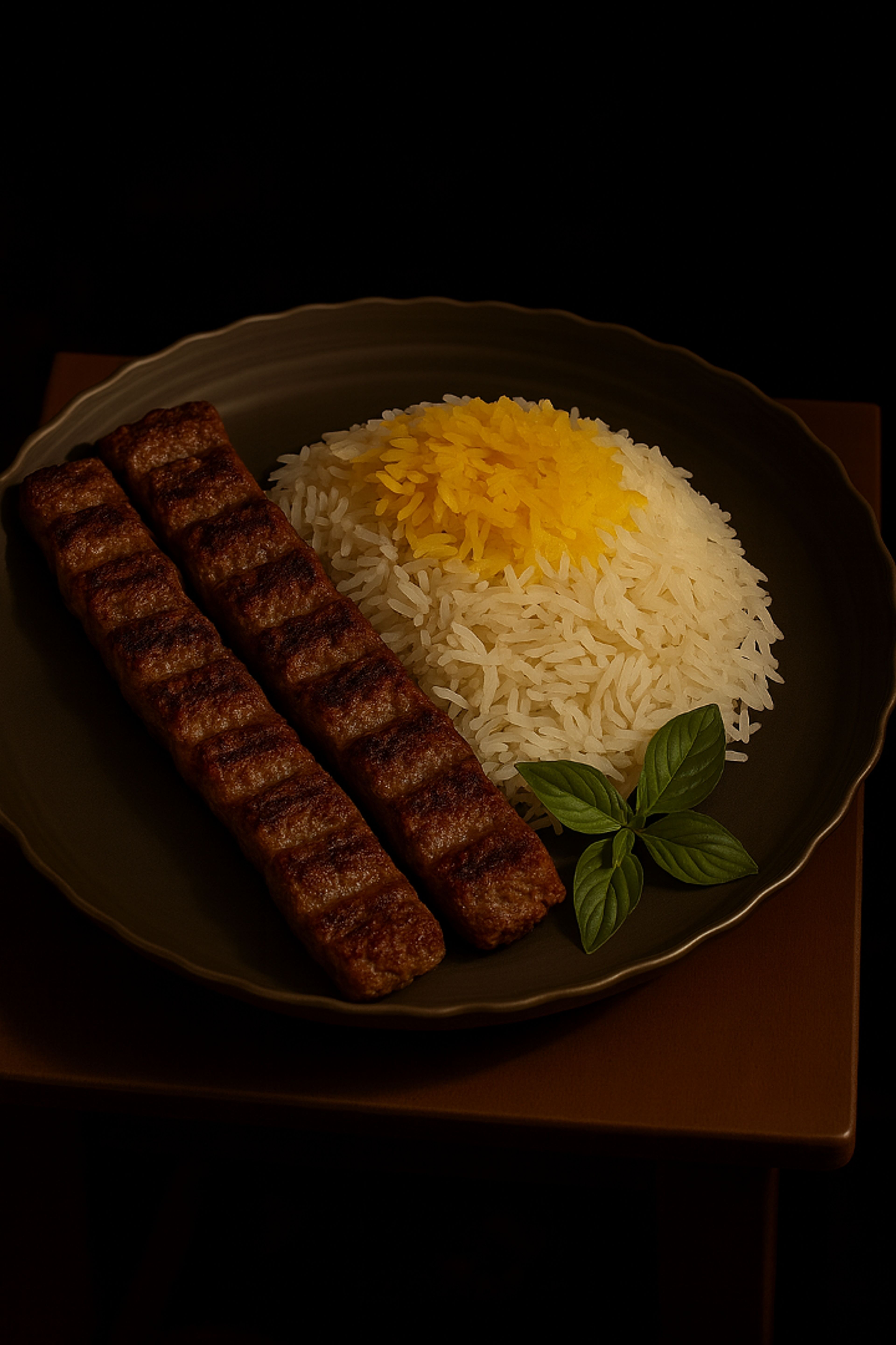 🌱 Vegan Kobideh Kabob.