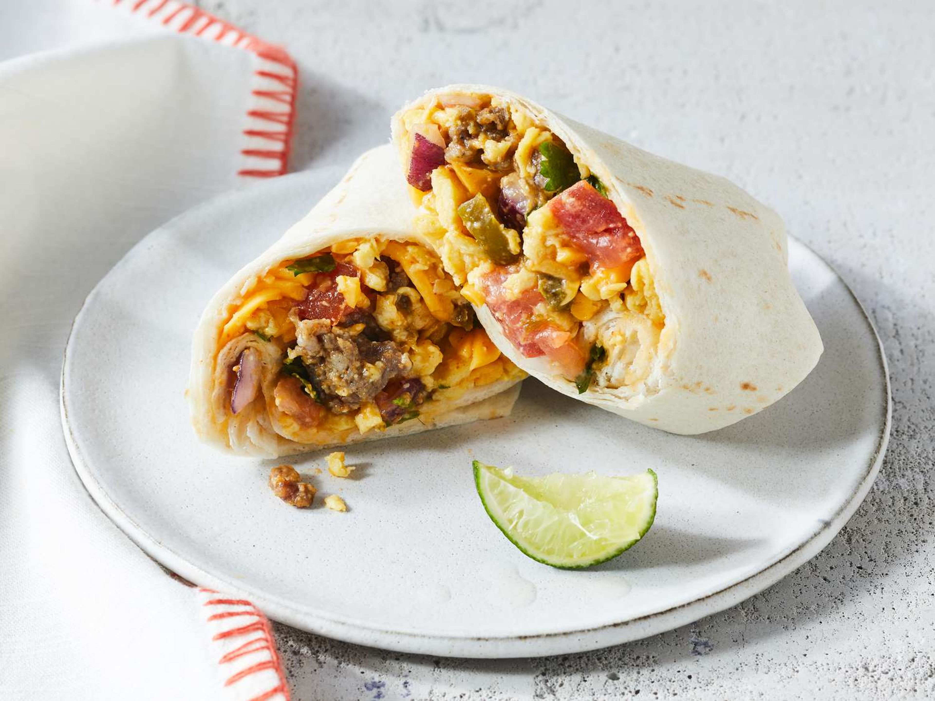 BREAKFAST BURRITO WRAP.