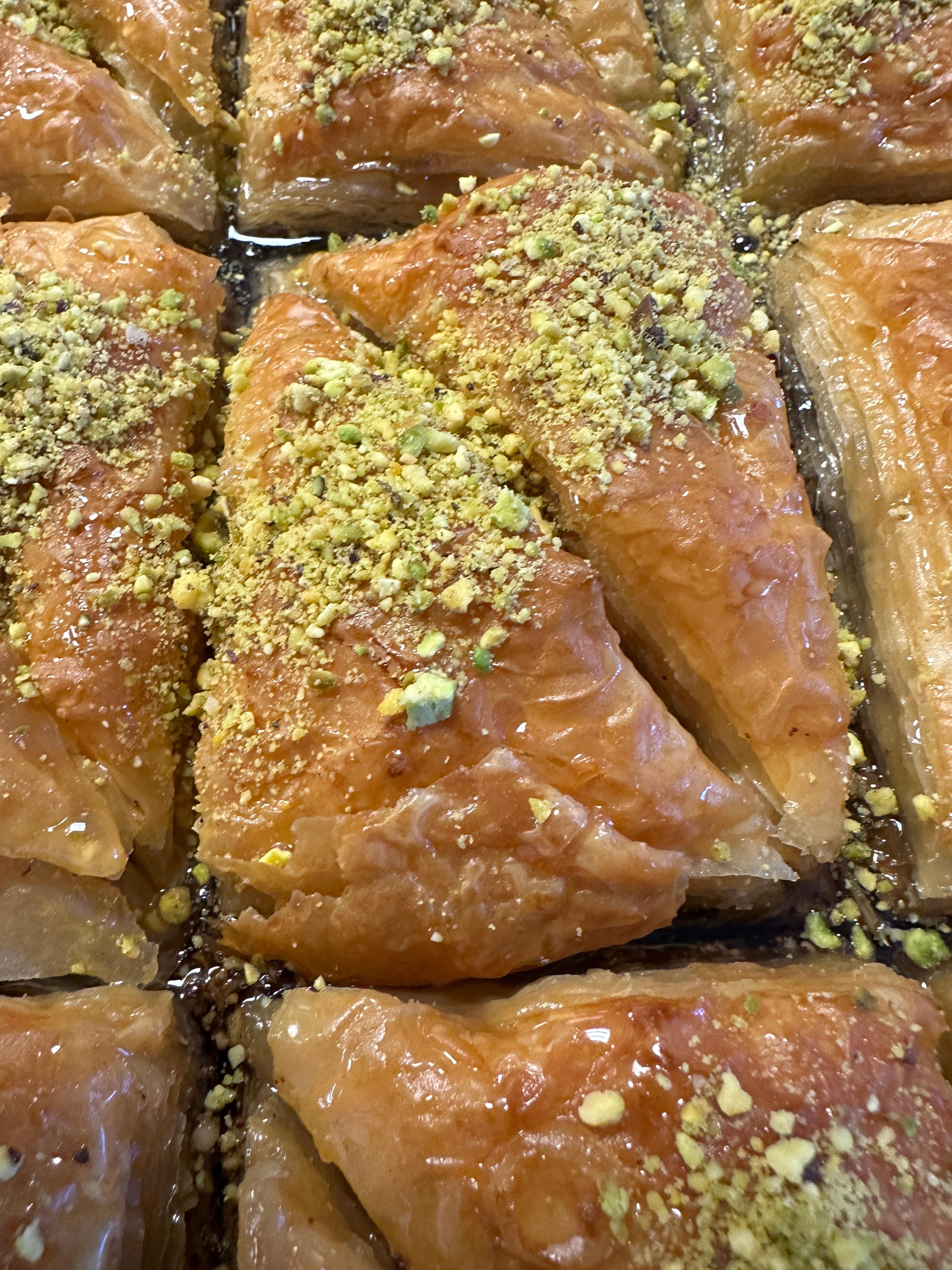 Baklava Catering Pistachio/Chocolate.