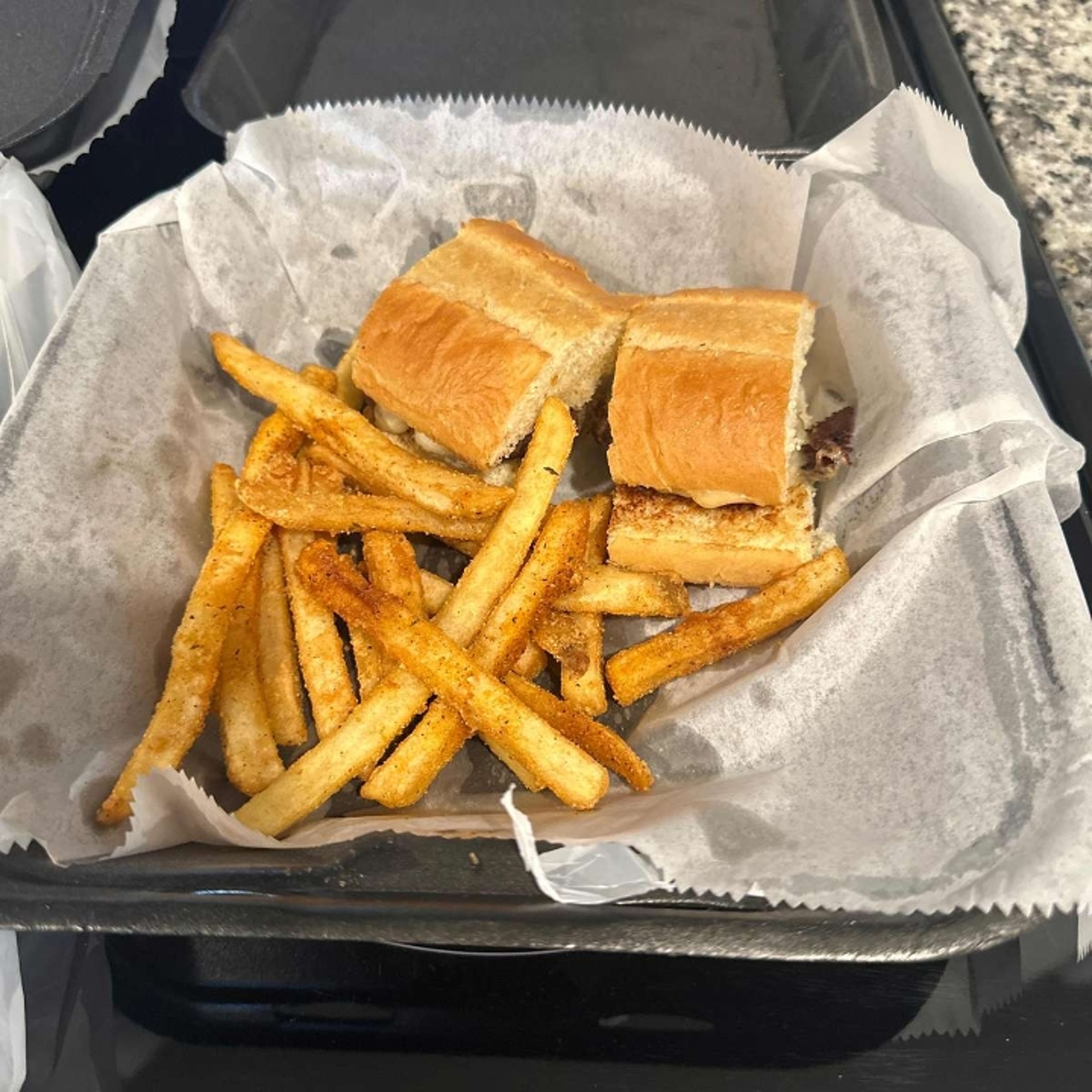 JR. Cheeseburger Sliders.