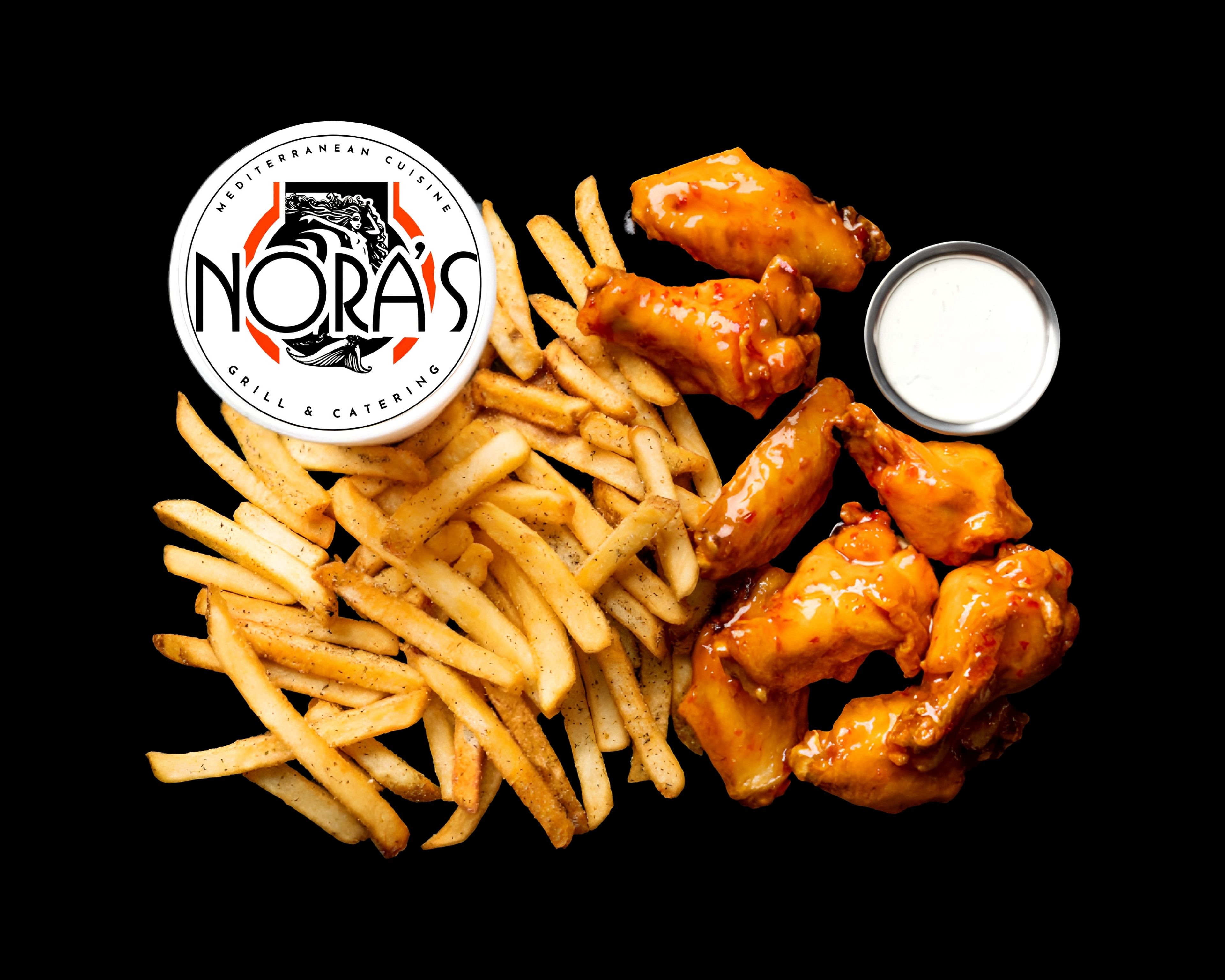 CHICKEN WINGS & FRIES COMBO (NEW)