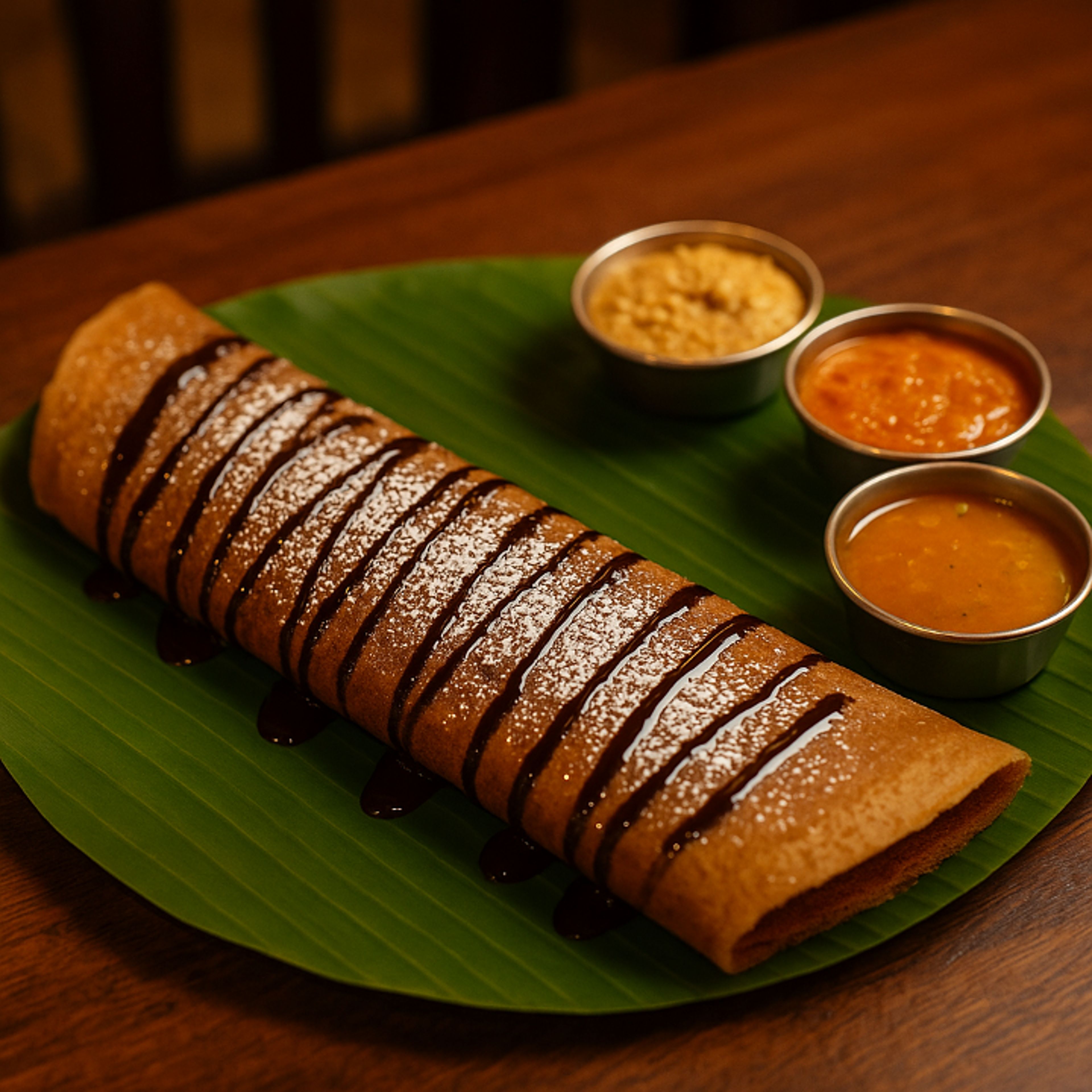 Chocolate Dosa.