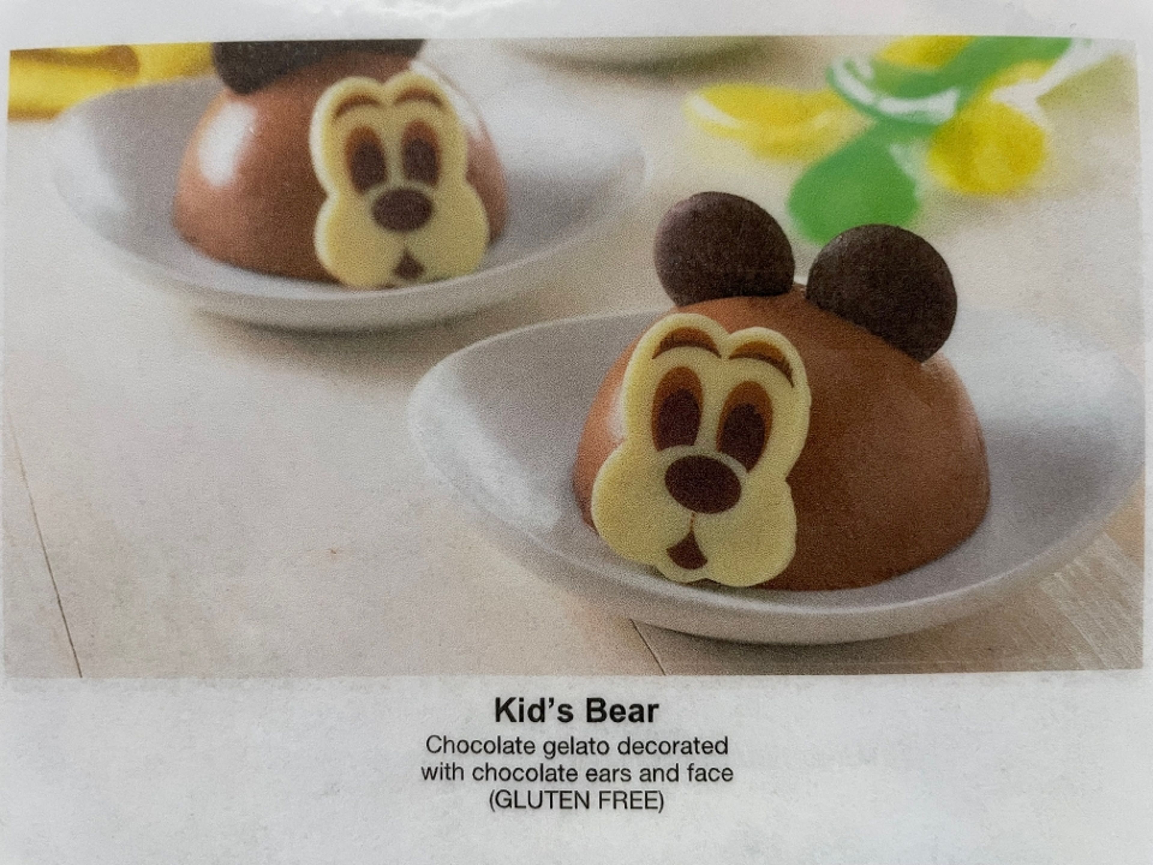 Kid’s Bear (Gluten Free).