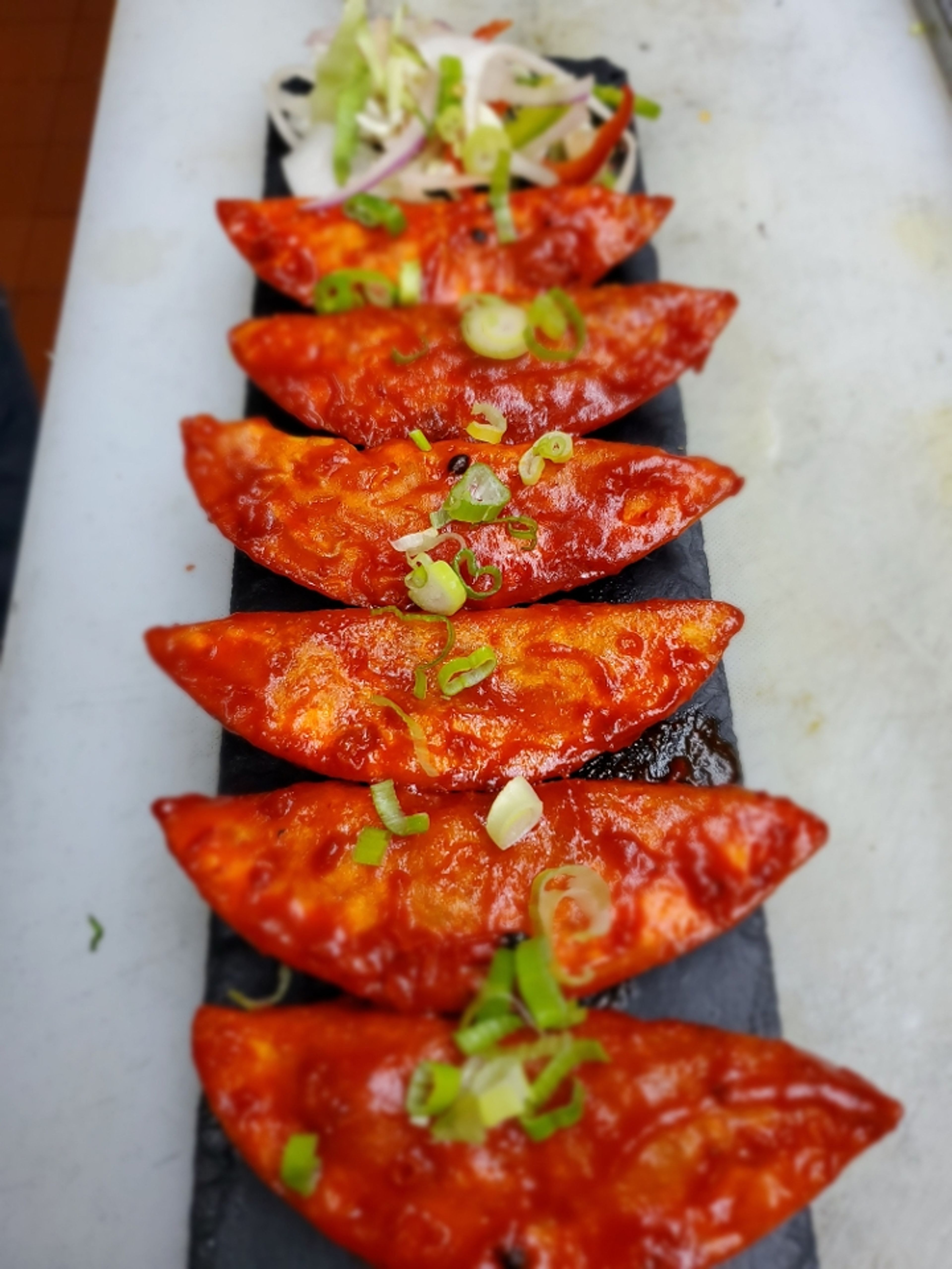 Veg. Firecracker Momo's (5pcs) (V).