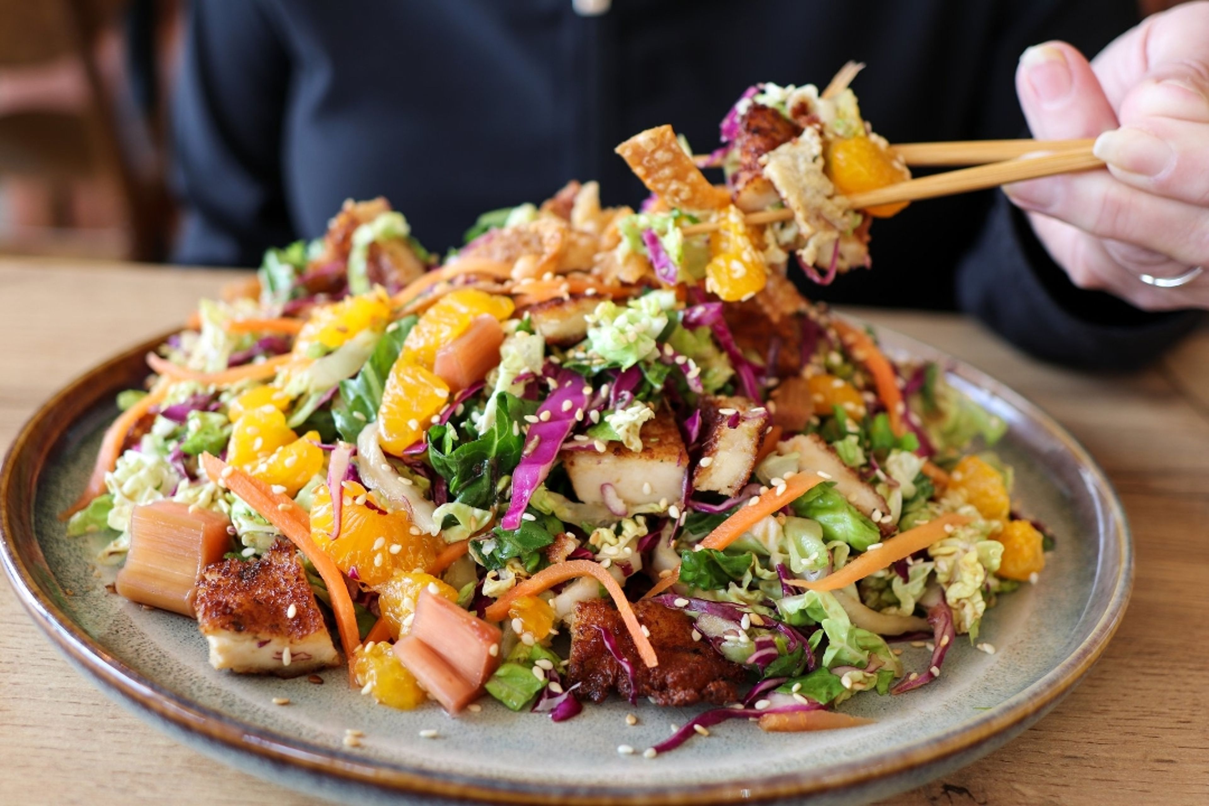 Asian Chicken Salad.