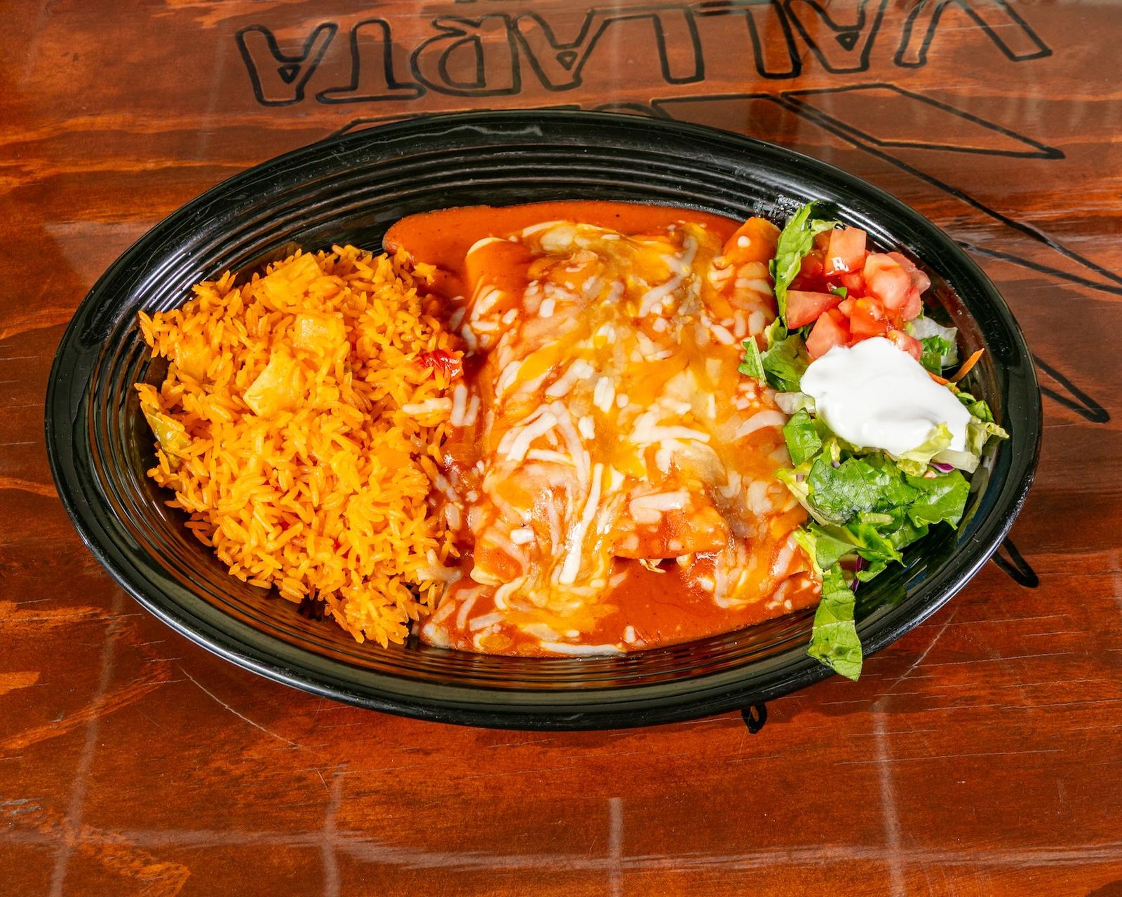 Enchiladas Rancheras.