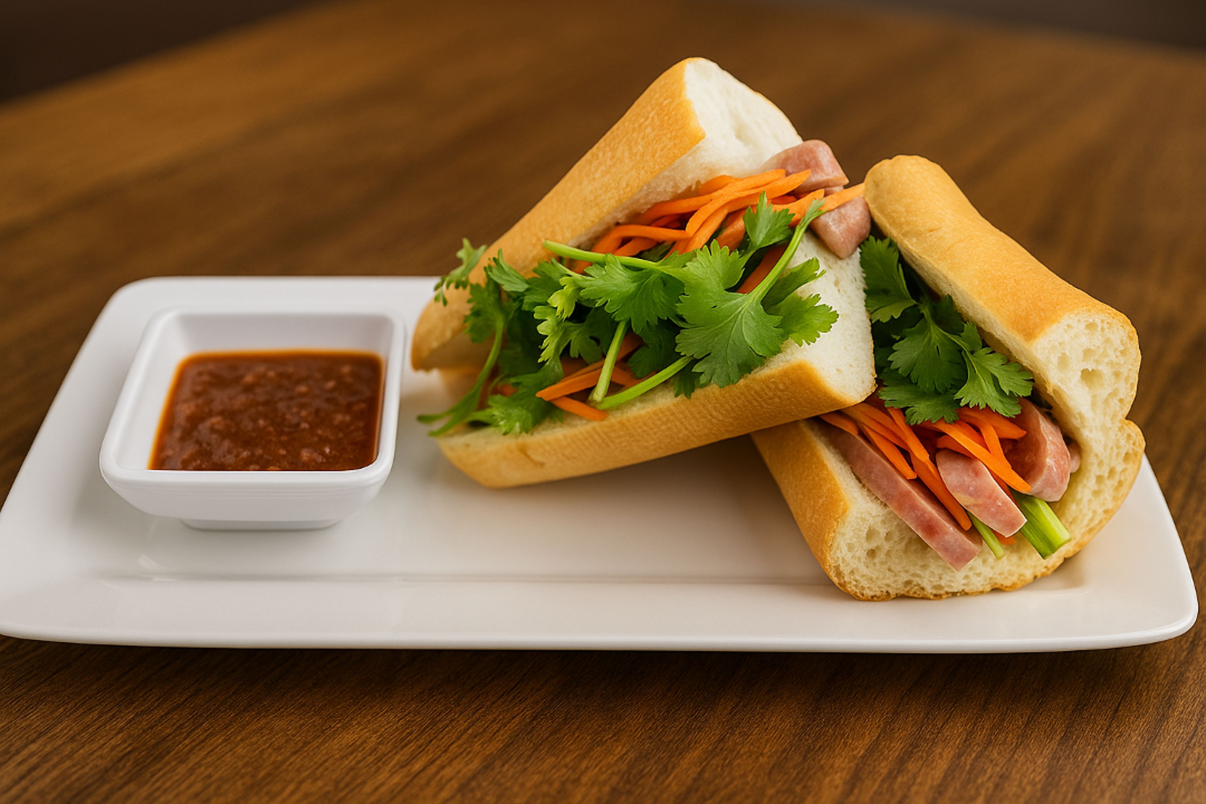 Pork-Sausage Sandwiches.