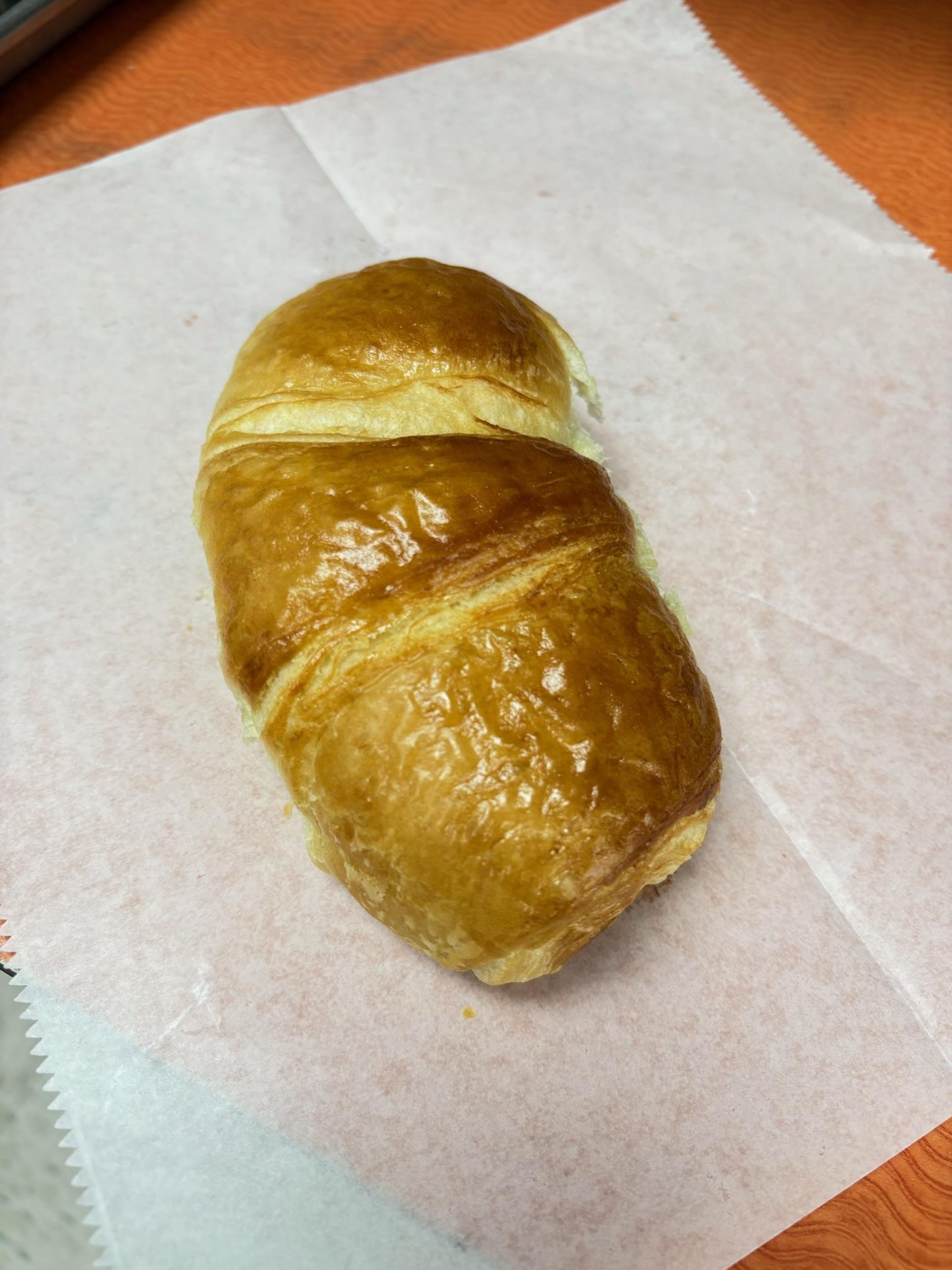 Croissant Roll: Sausage & Cheese.