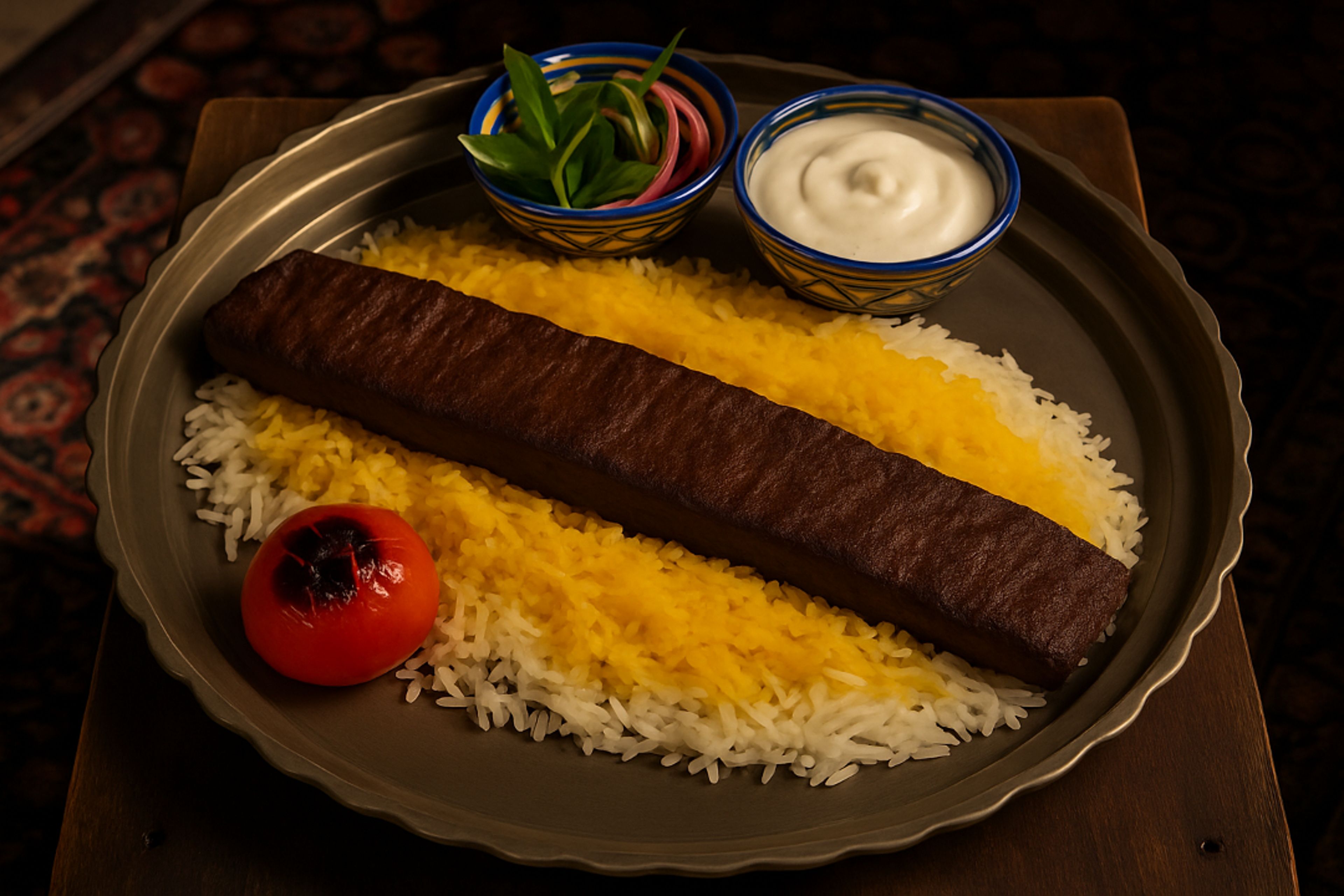 Barg Kabob (برگ کباب).