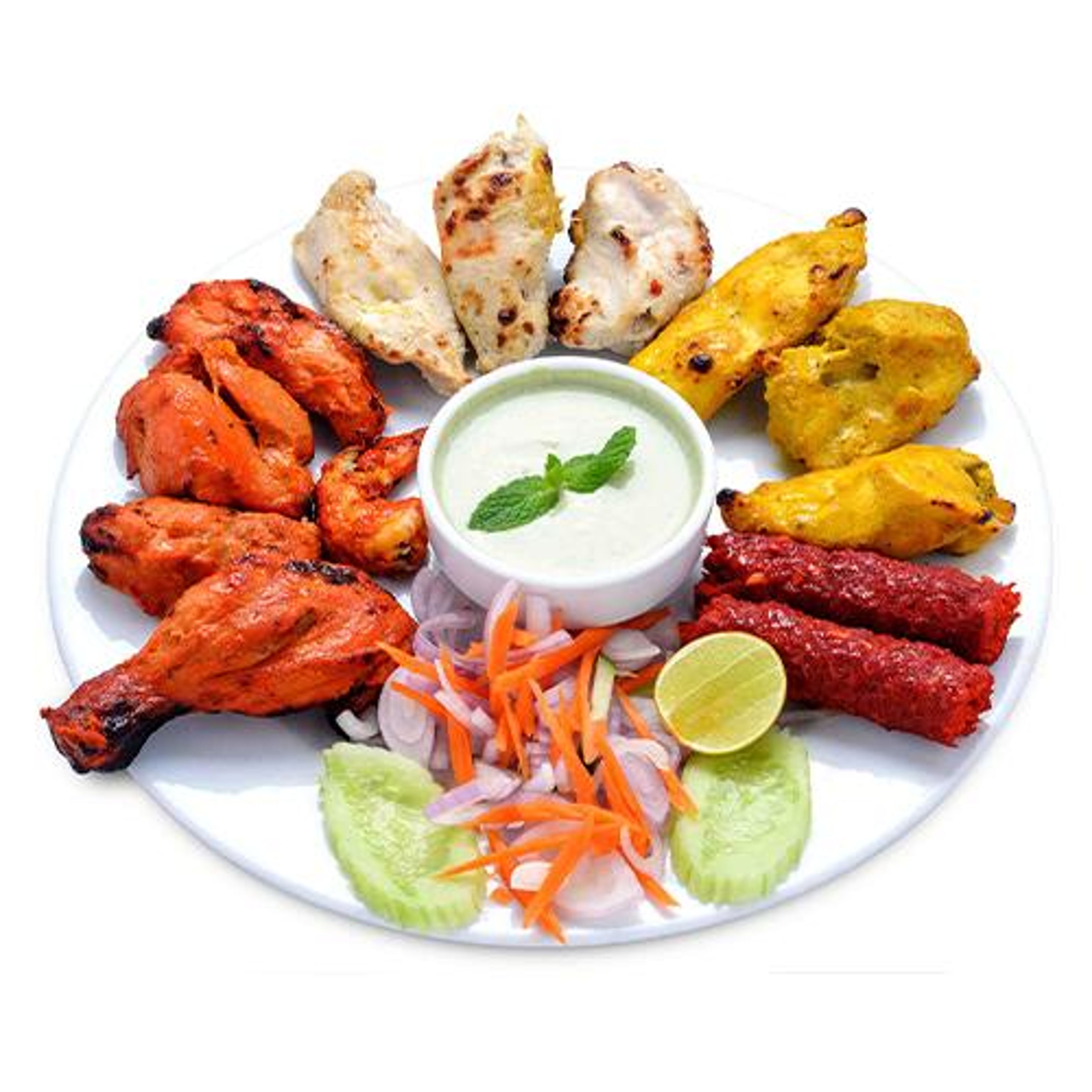 MIX TANDOORI PLATTER.