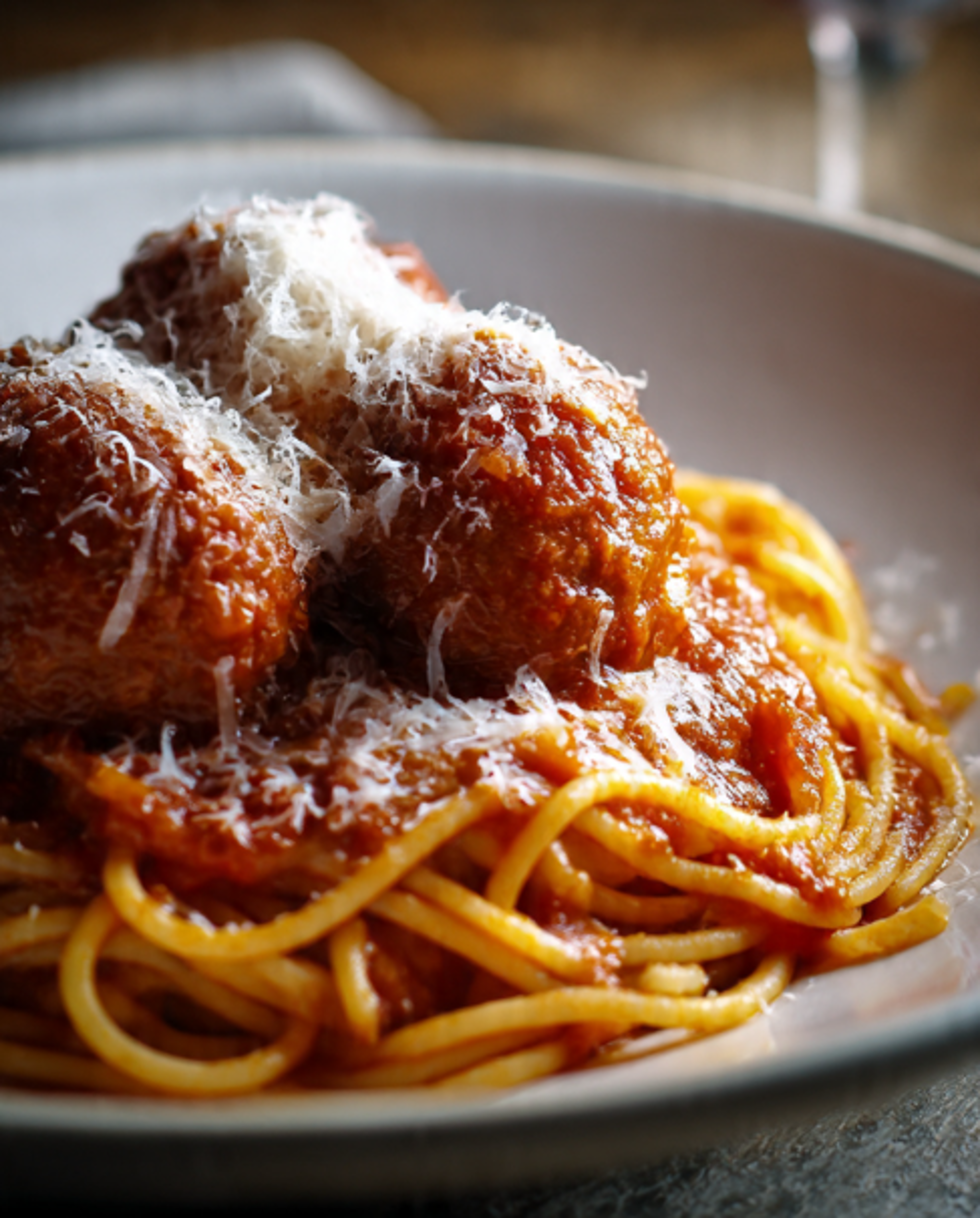 Spaghetti with Meatballs (Best Seller).