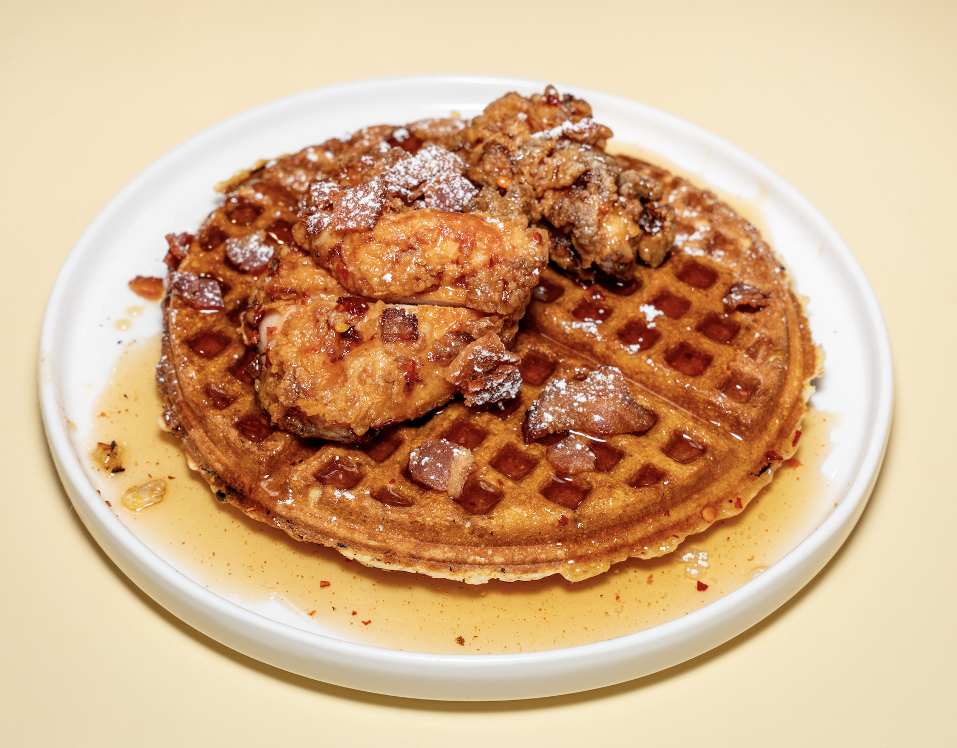 Chicken & Waffles.