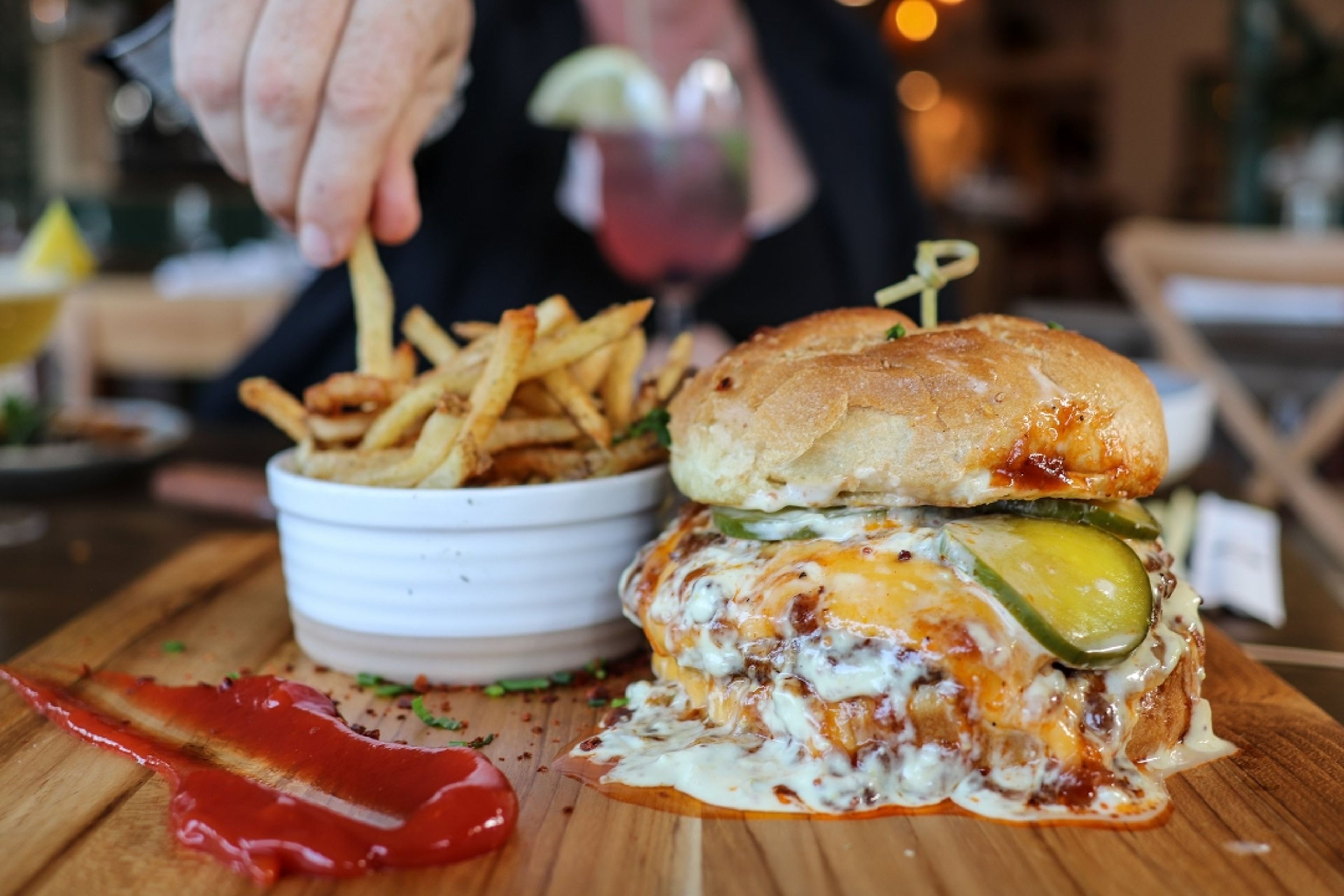 Beef Tallow Soul Burger.