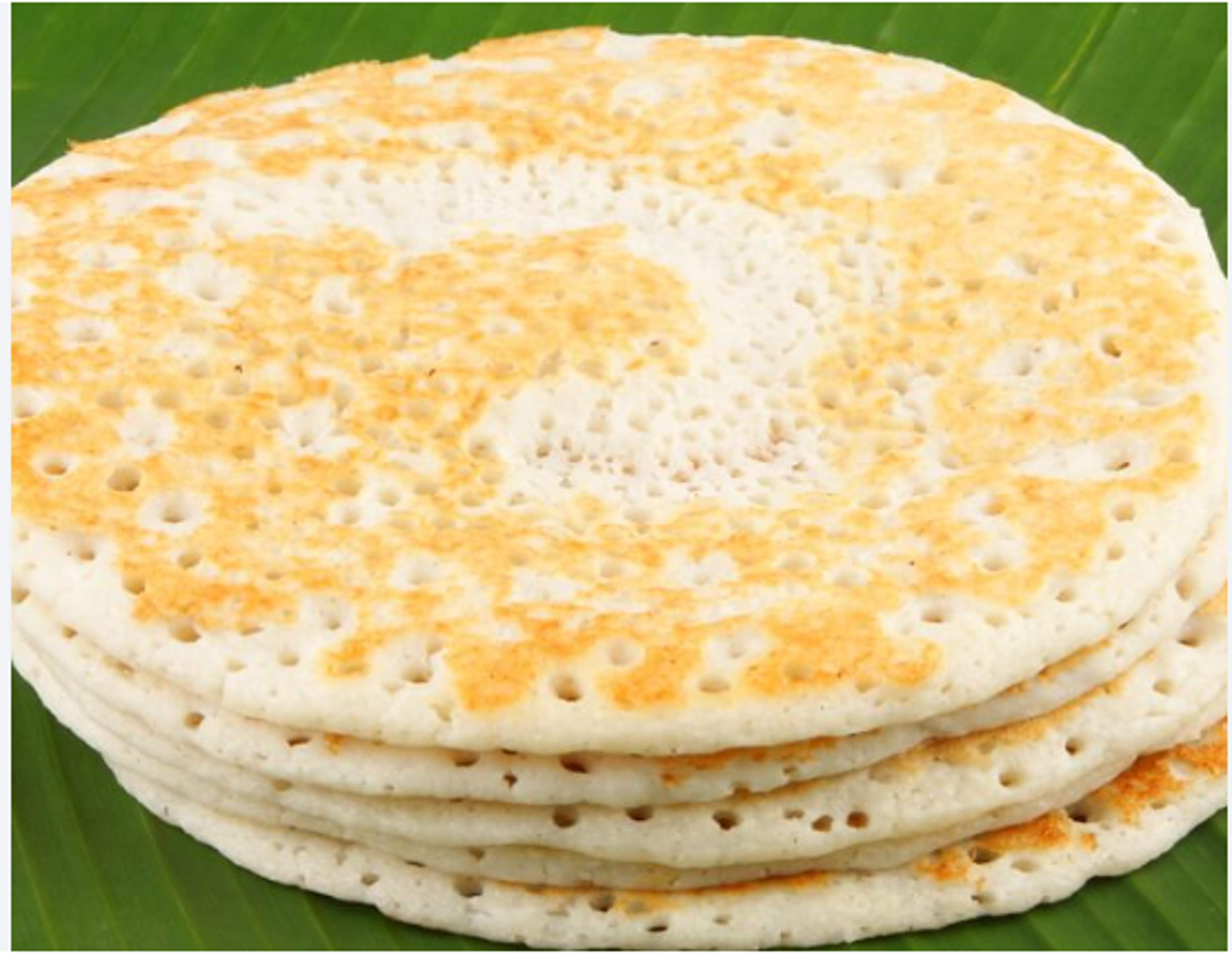 Plain Uthappam.