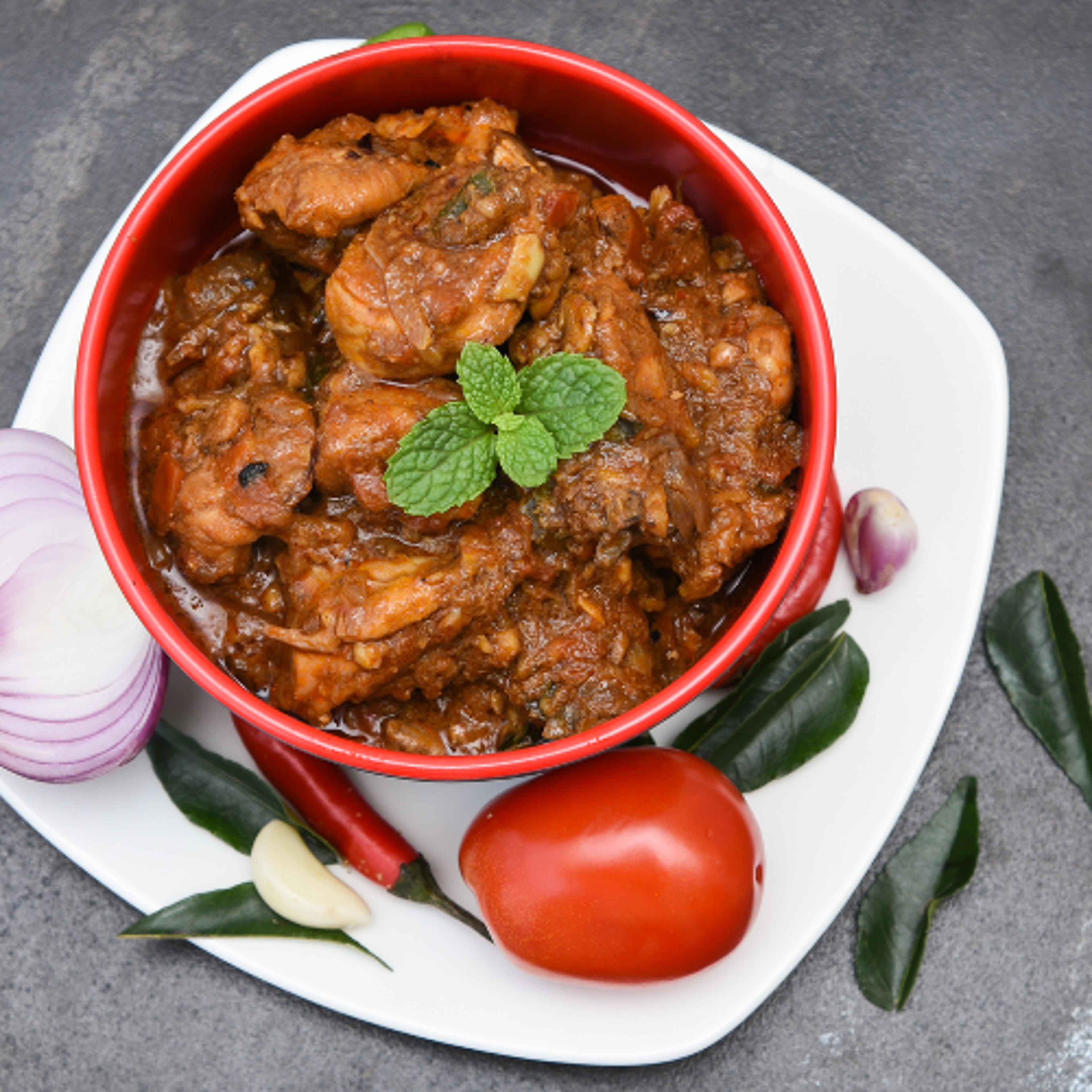 Kadai Chicken Curry.