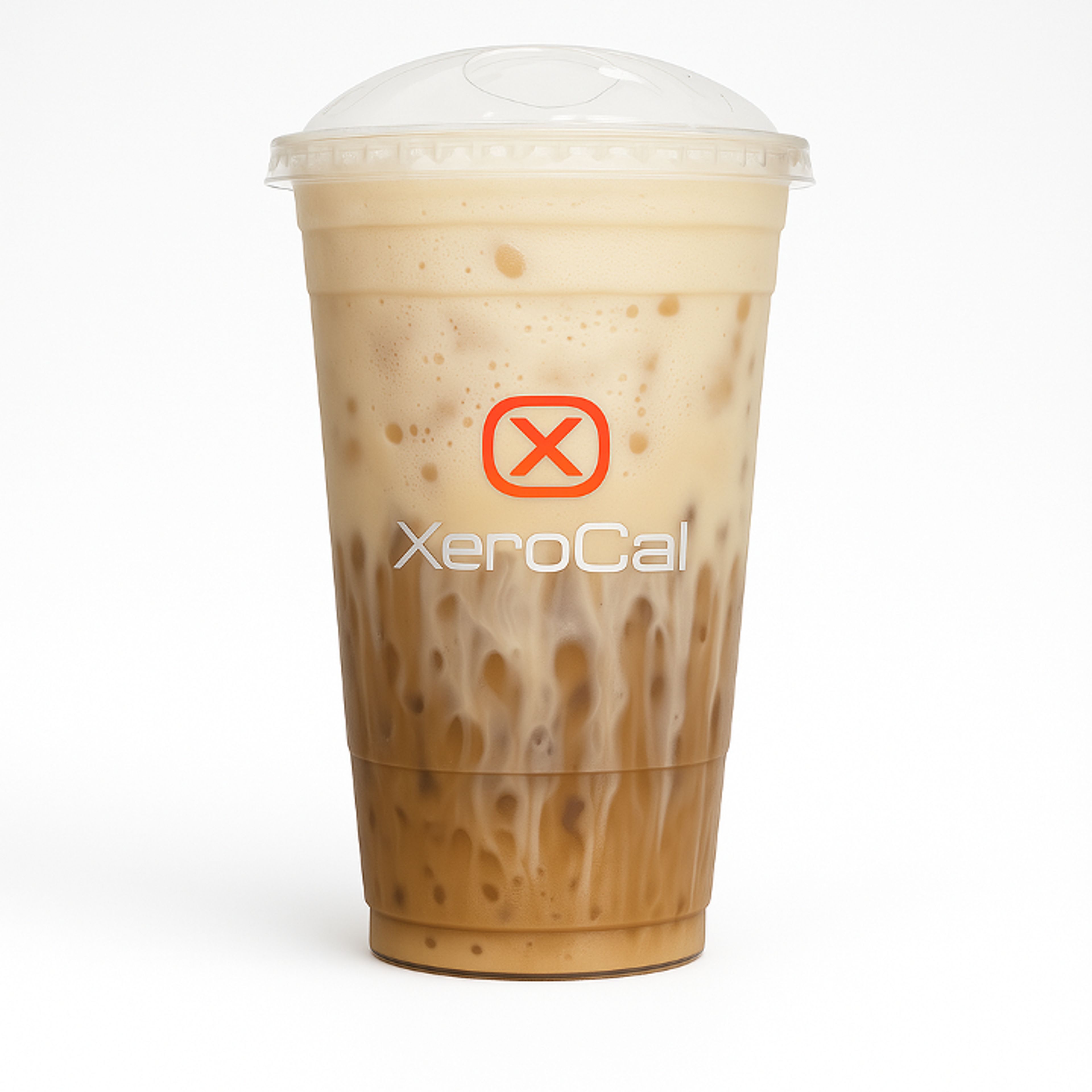Iced Fluffy Caramel Latte 20z.