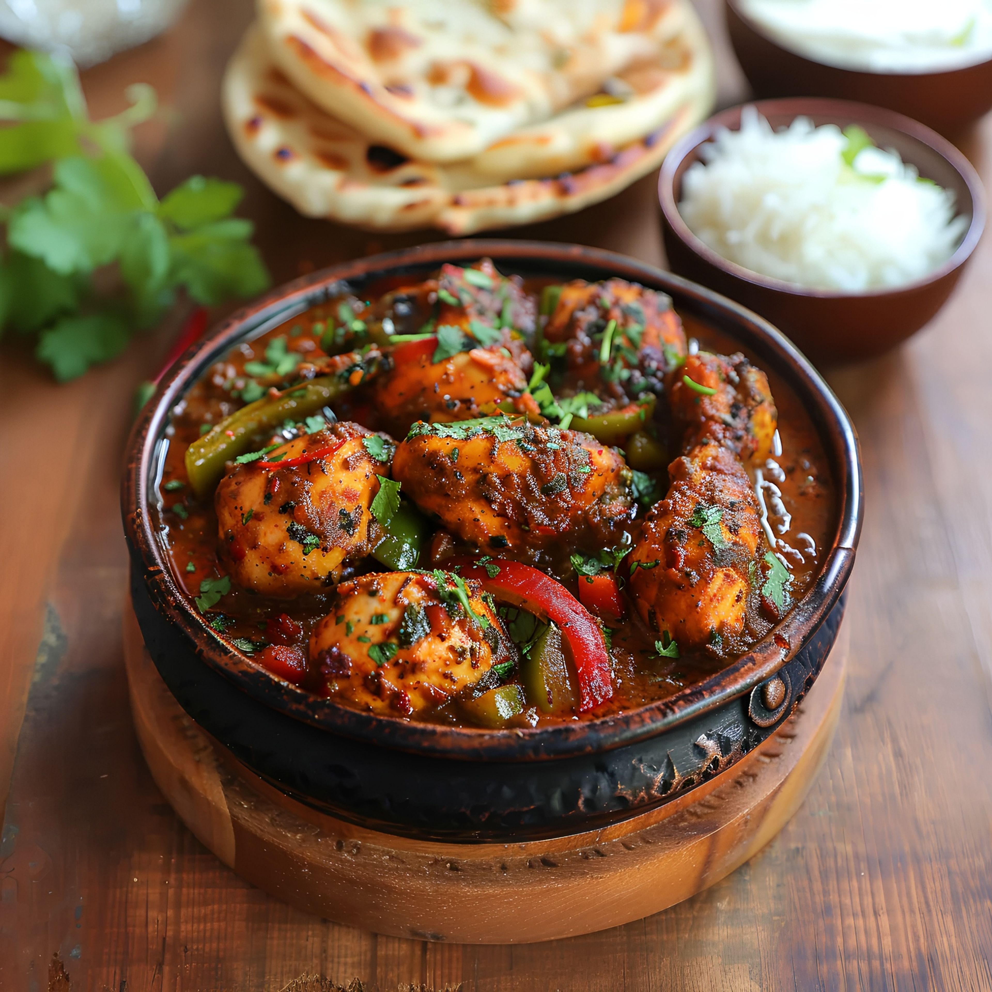 Kadai Chicken.