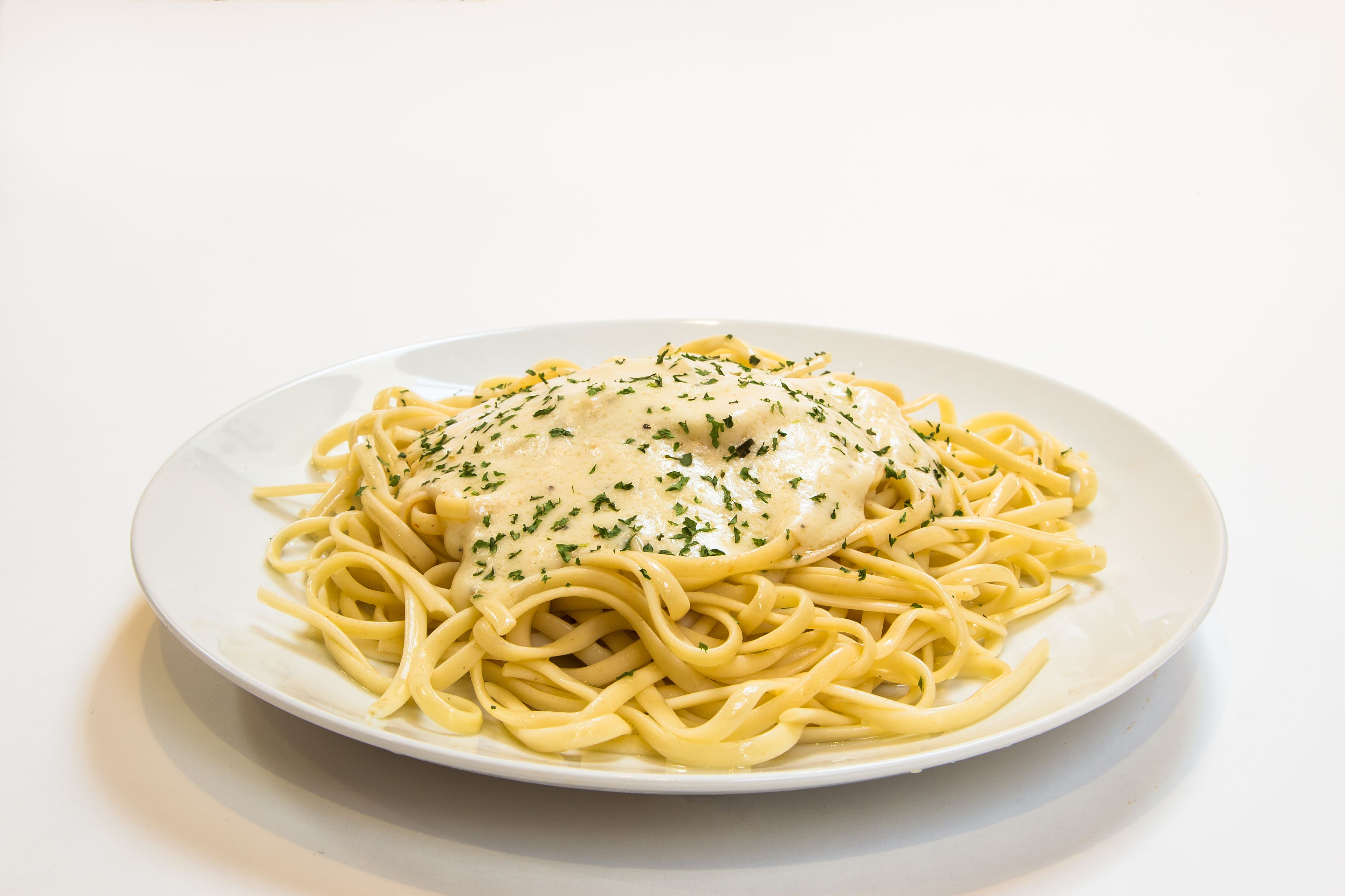 Fettuccine Alfredo.