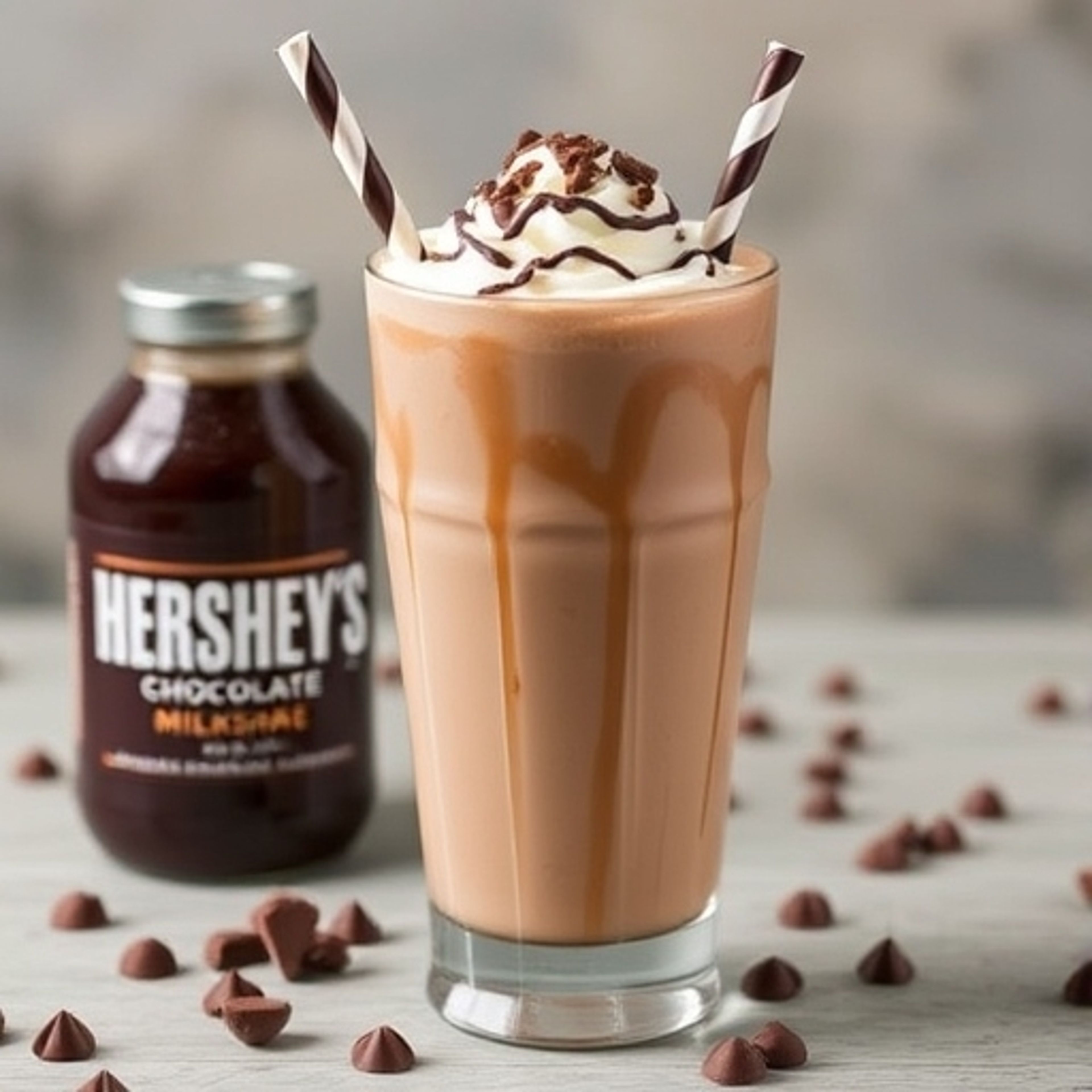 Indulge in Our Creamy Chocolate Milkshake