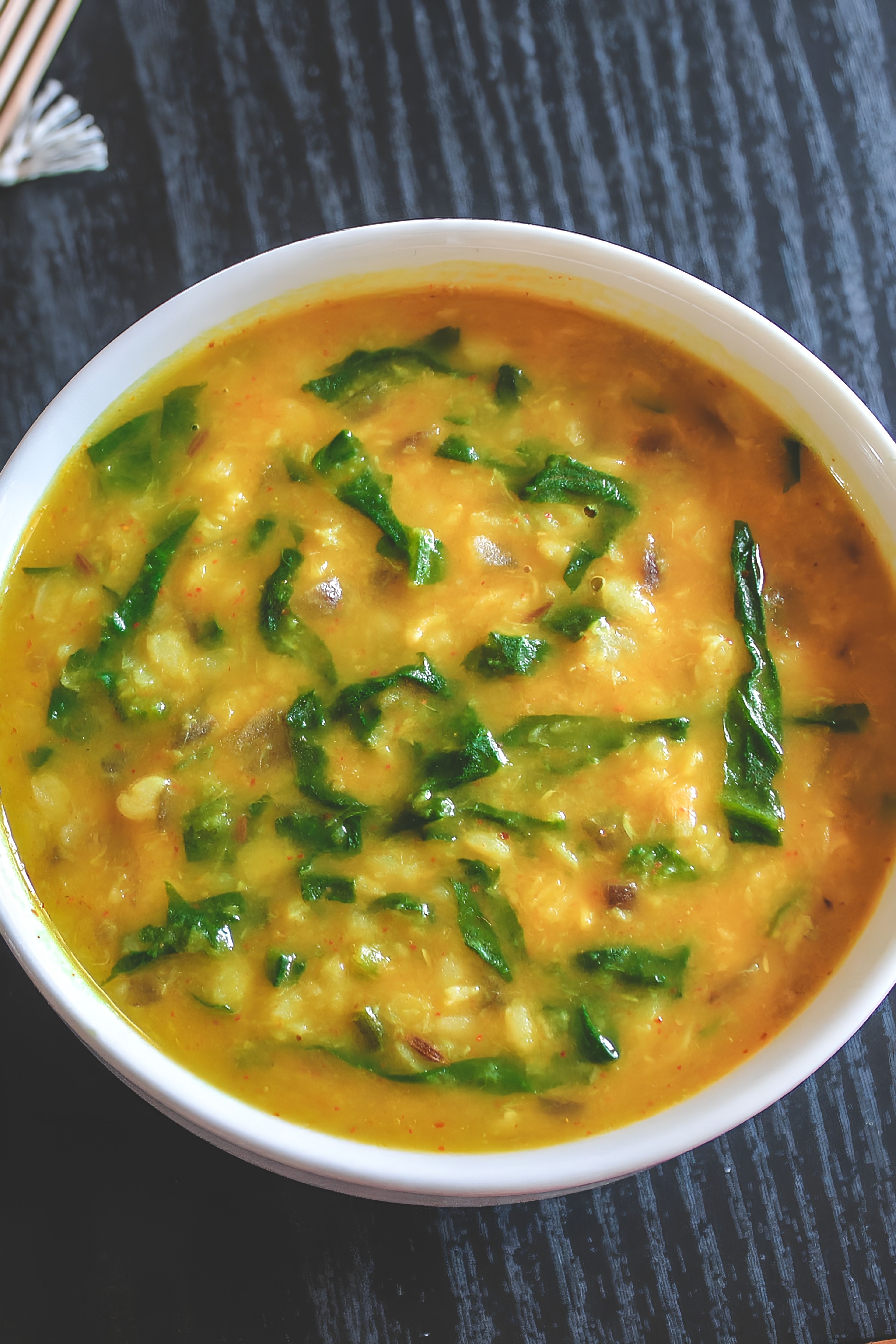 Spinach Dal.