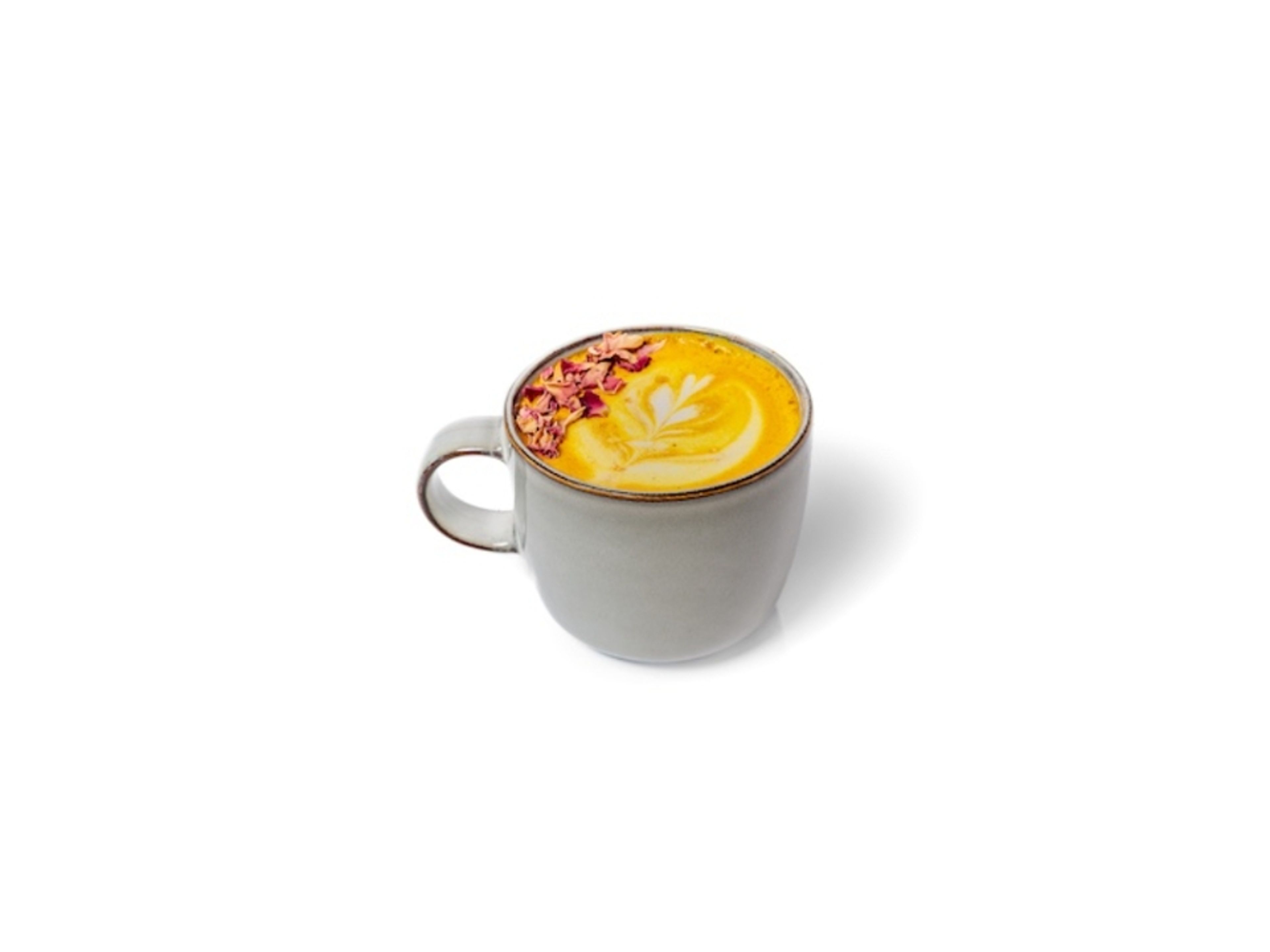 HOT TURMERIC LATTE.
