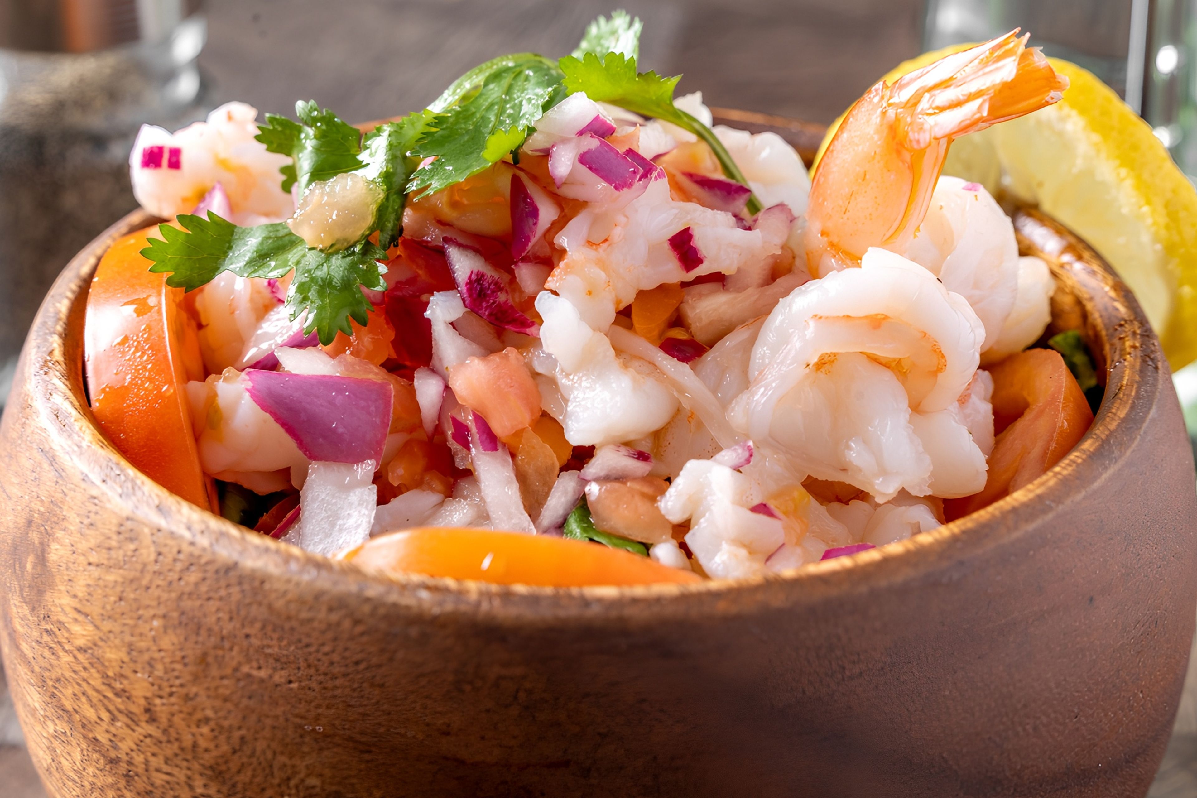 Ensalada de Camarones.