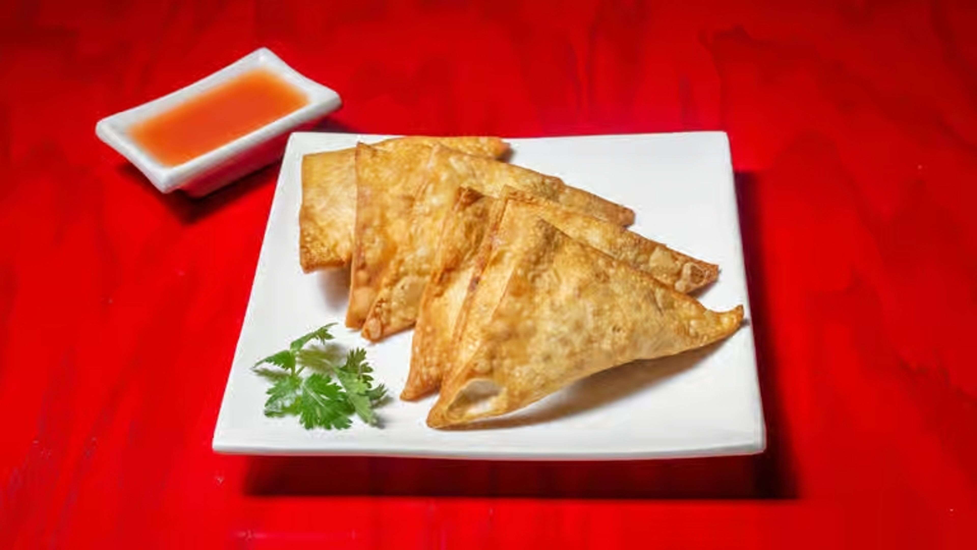 Crab Rangoon.