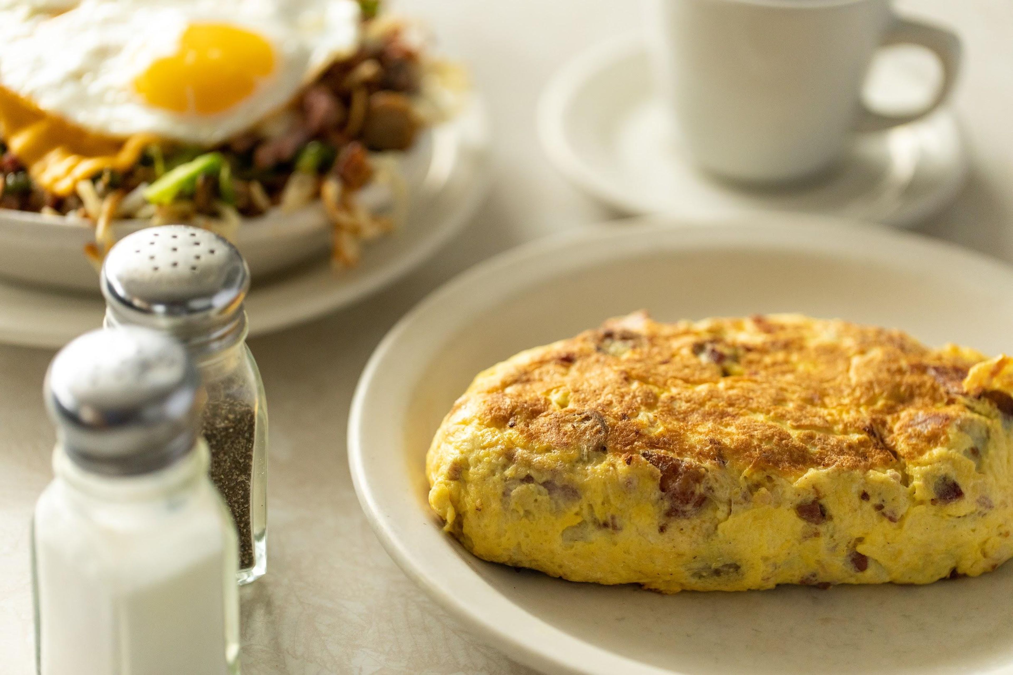 Meat Lover Omelette.