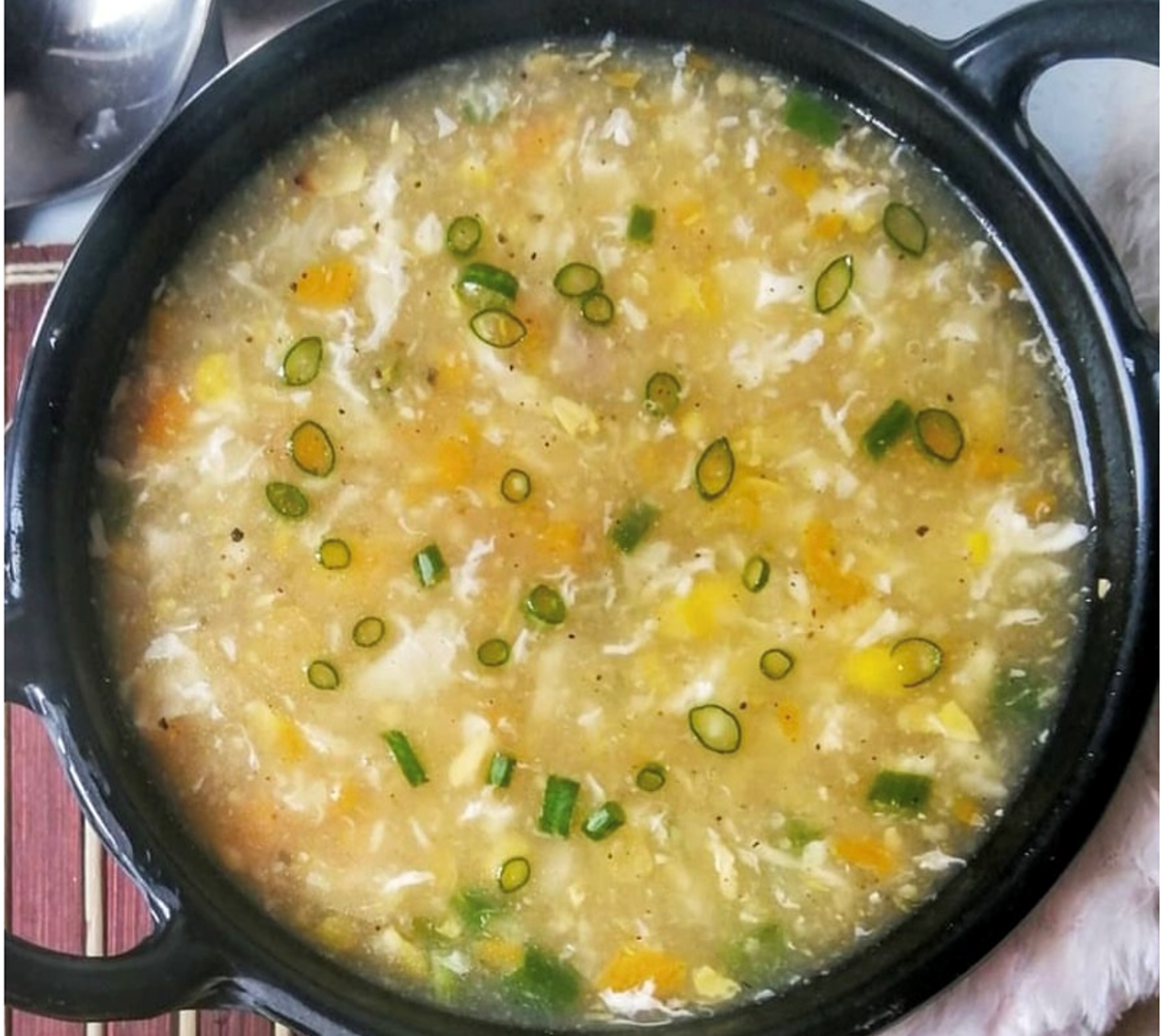 Sweet Corn Soup - CHICKEN.