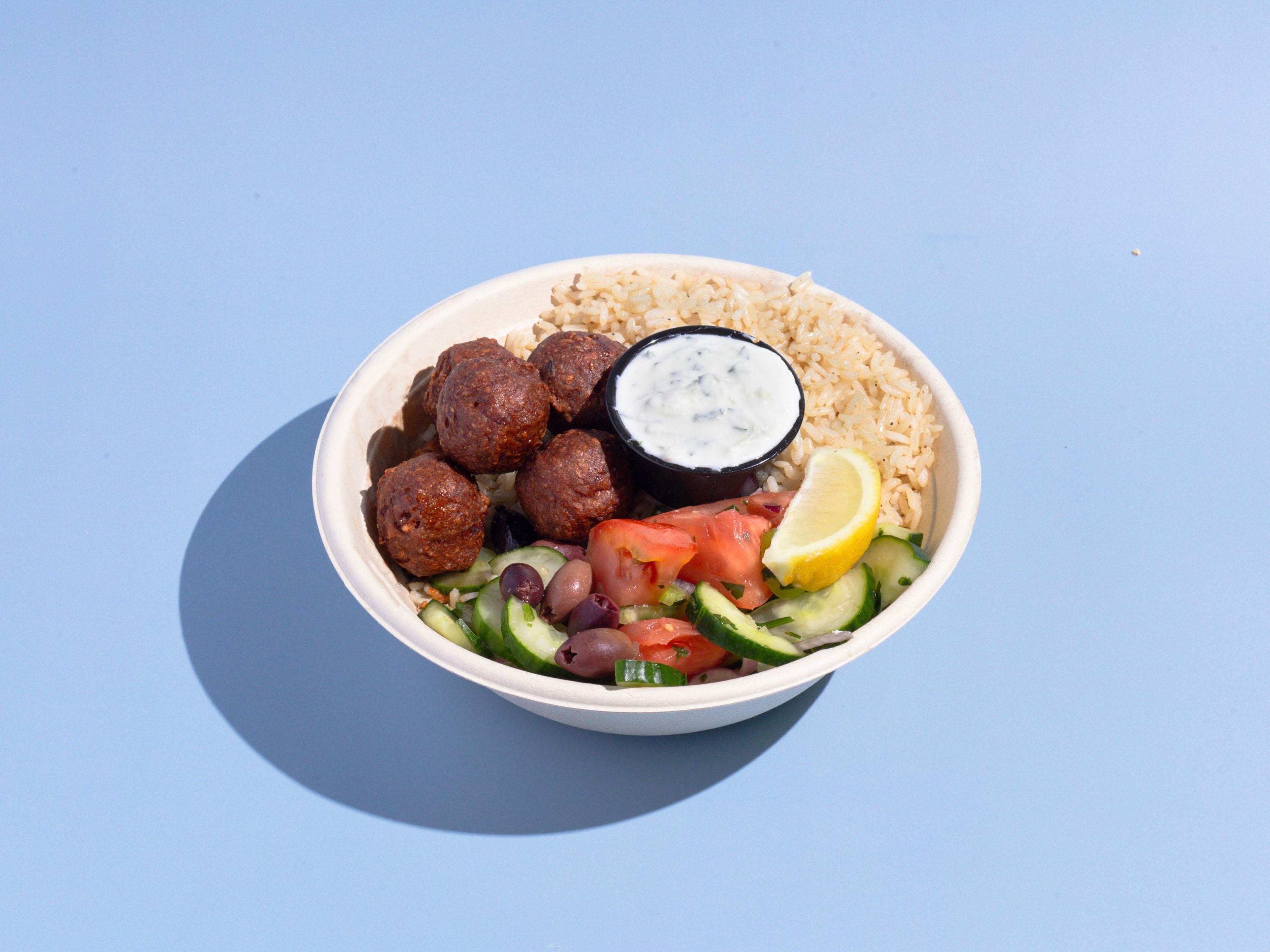 Plant Based Rice Bowl.