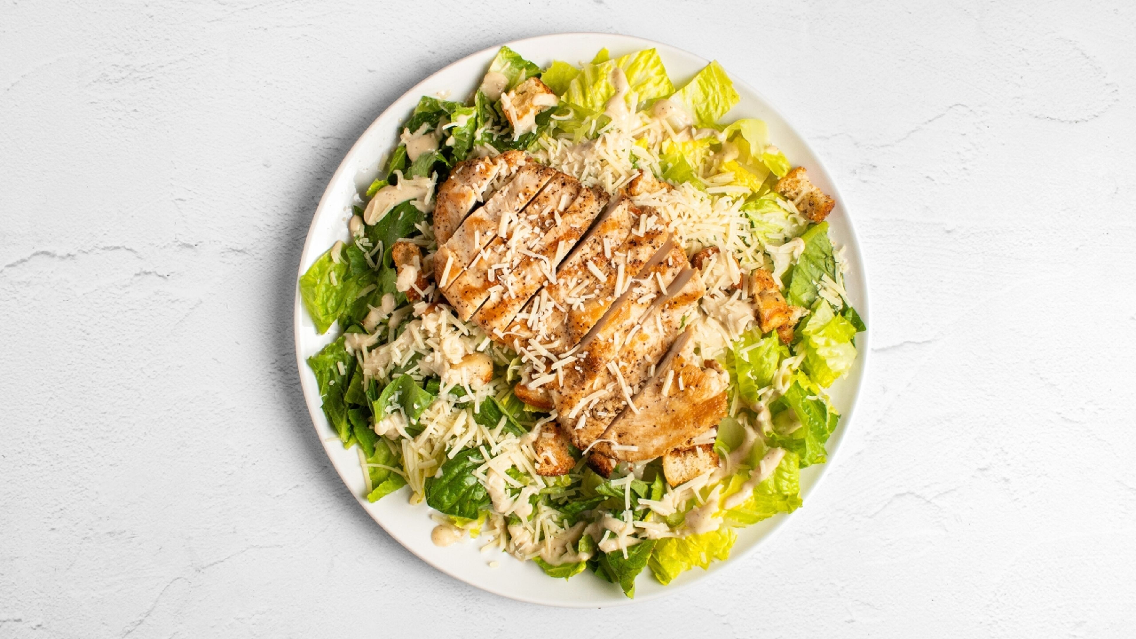 Chicken Caesar Salad.