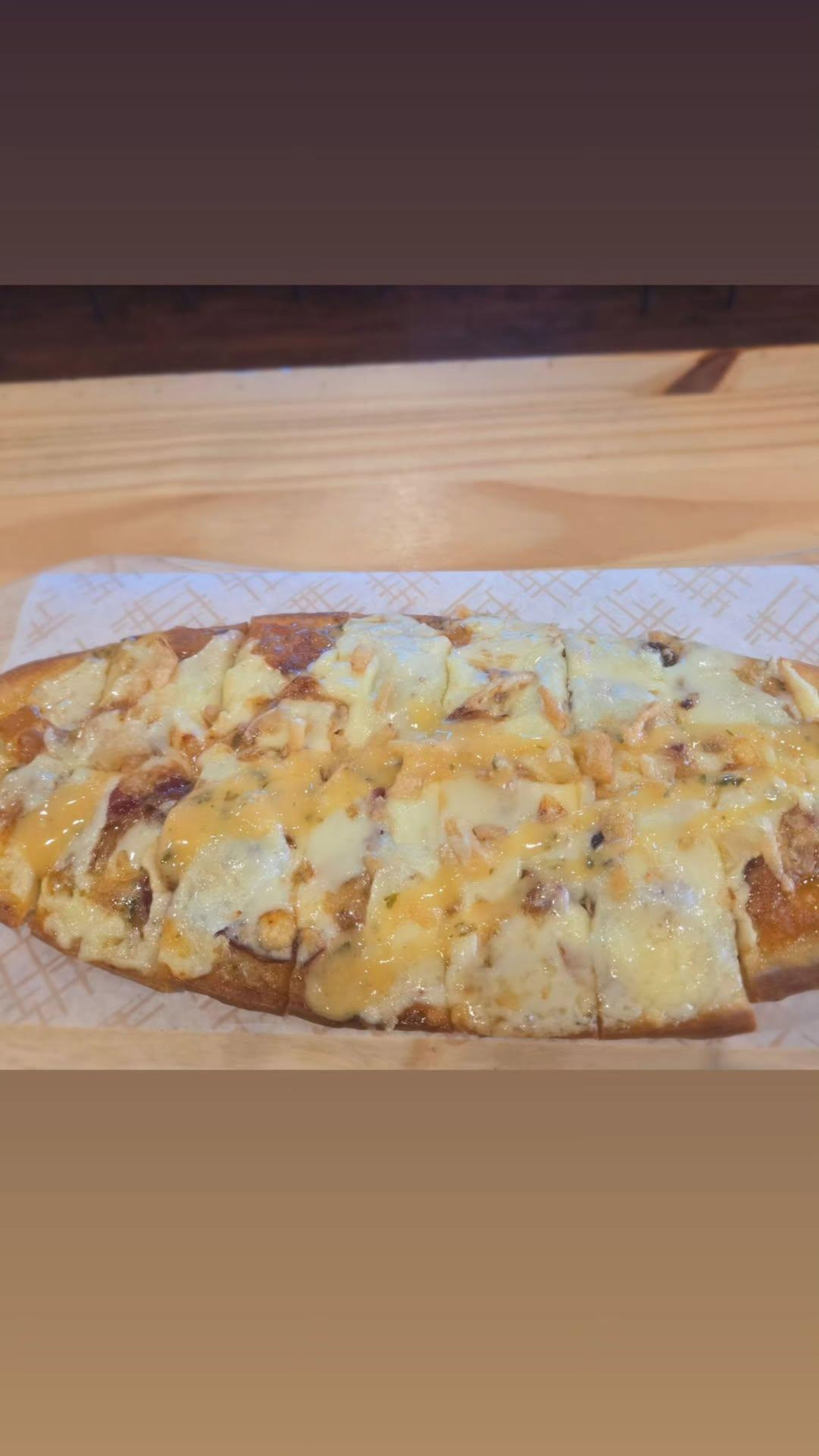 Flammkuchen.