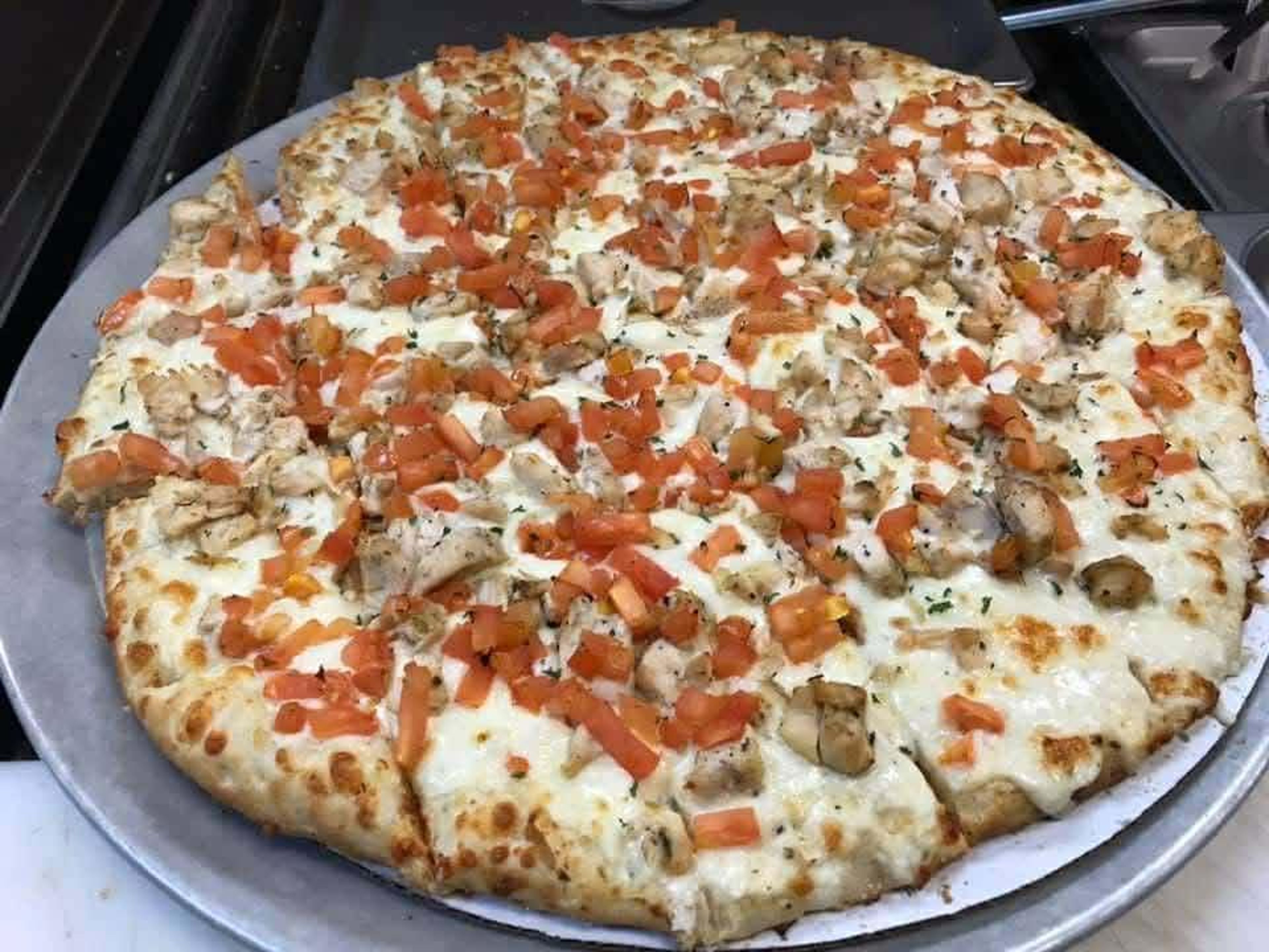 Small Chicken Alfredo.