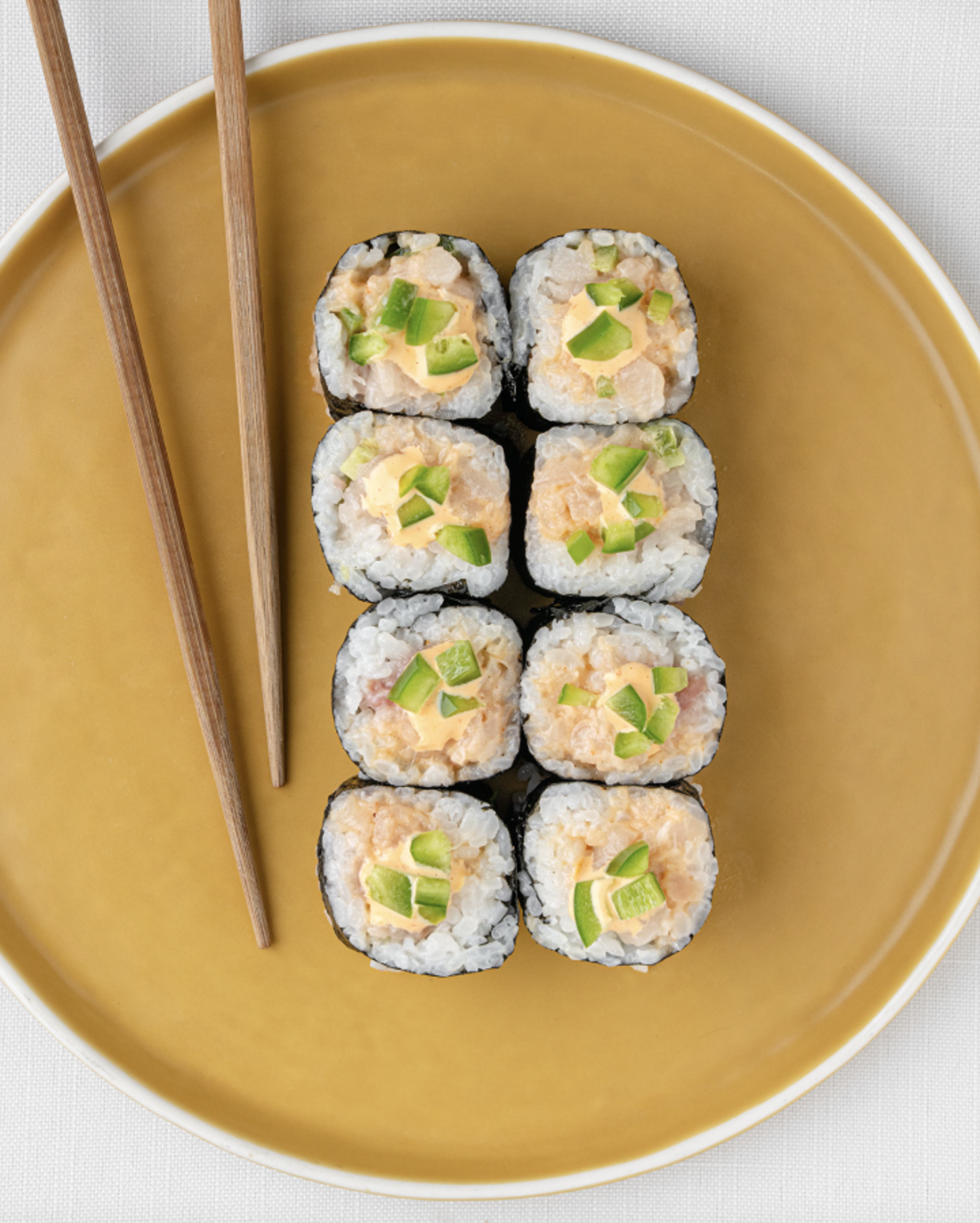 Yellowtail Jalapeño Roll.