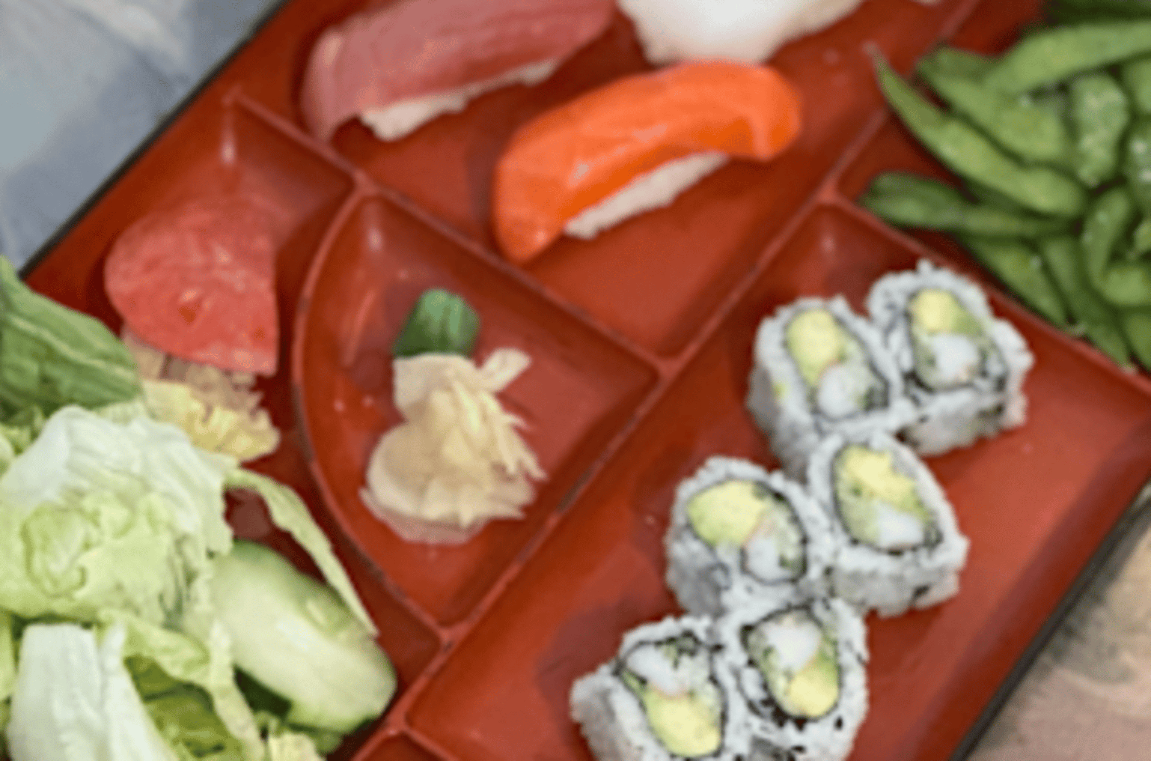 Sushi A Lunch Bento.