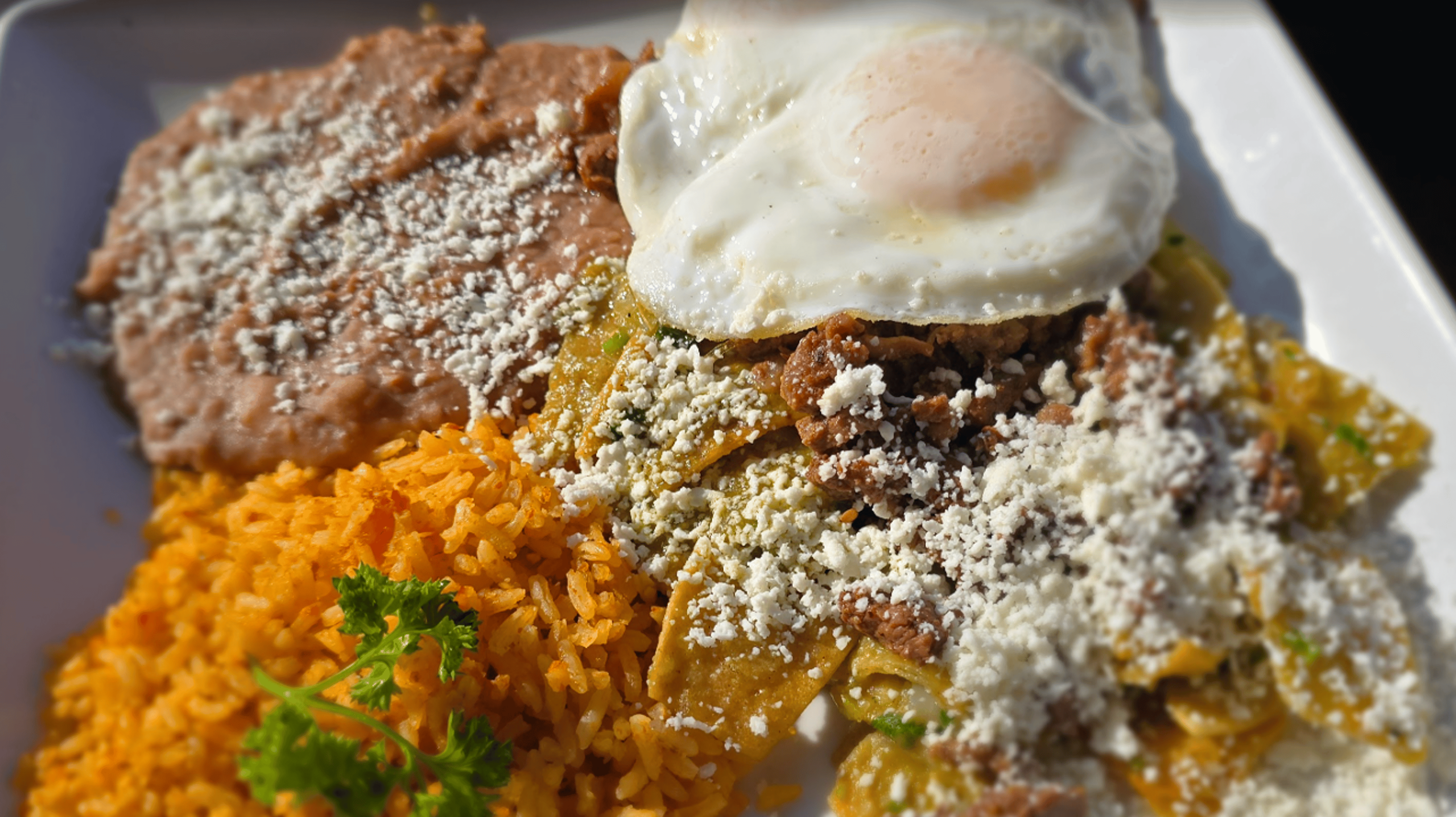 Chilaquiles.