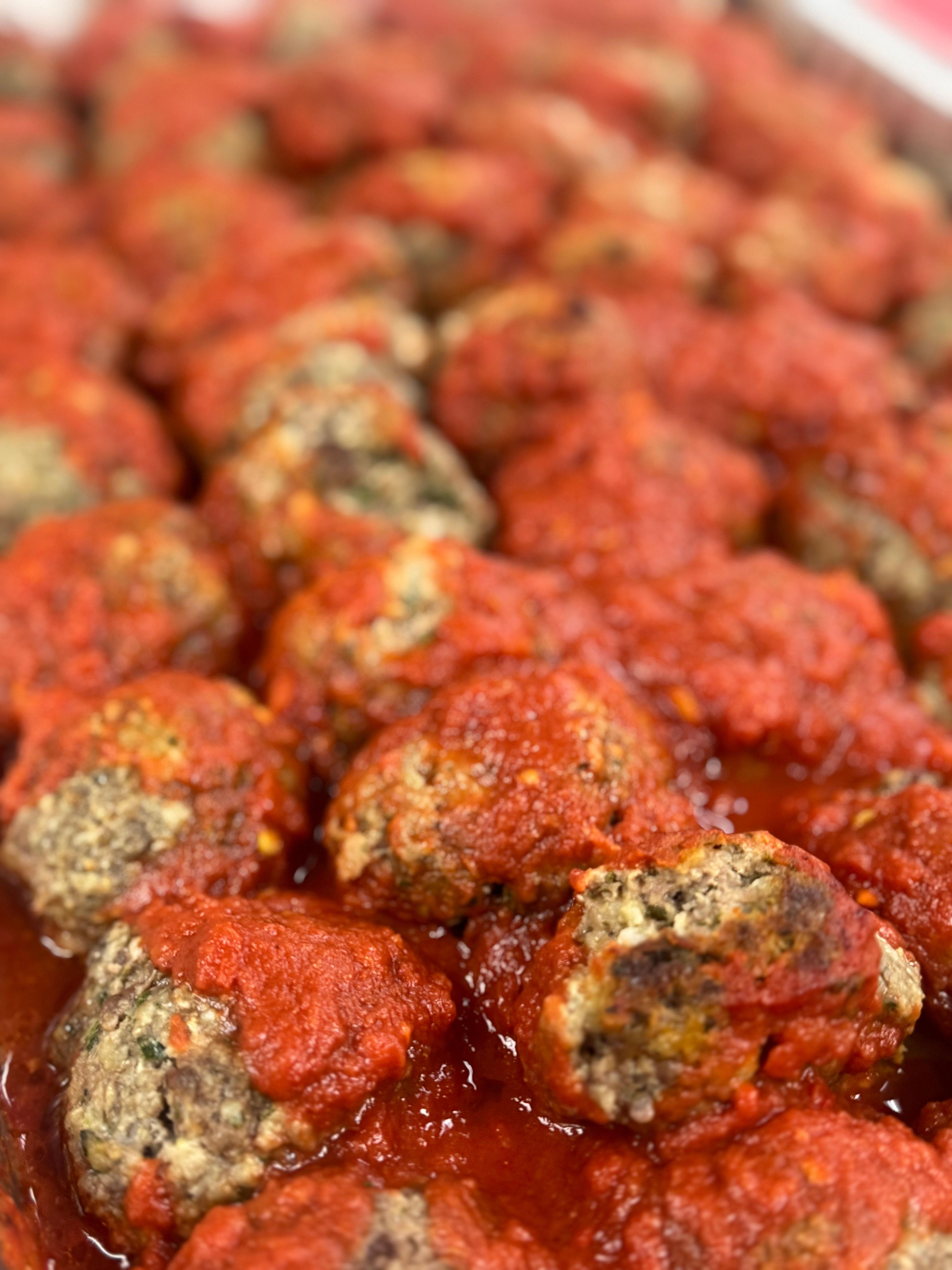Polpette (meatballs).