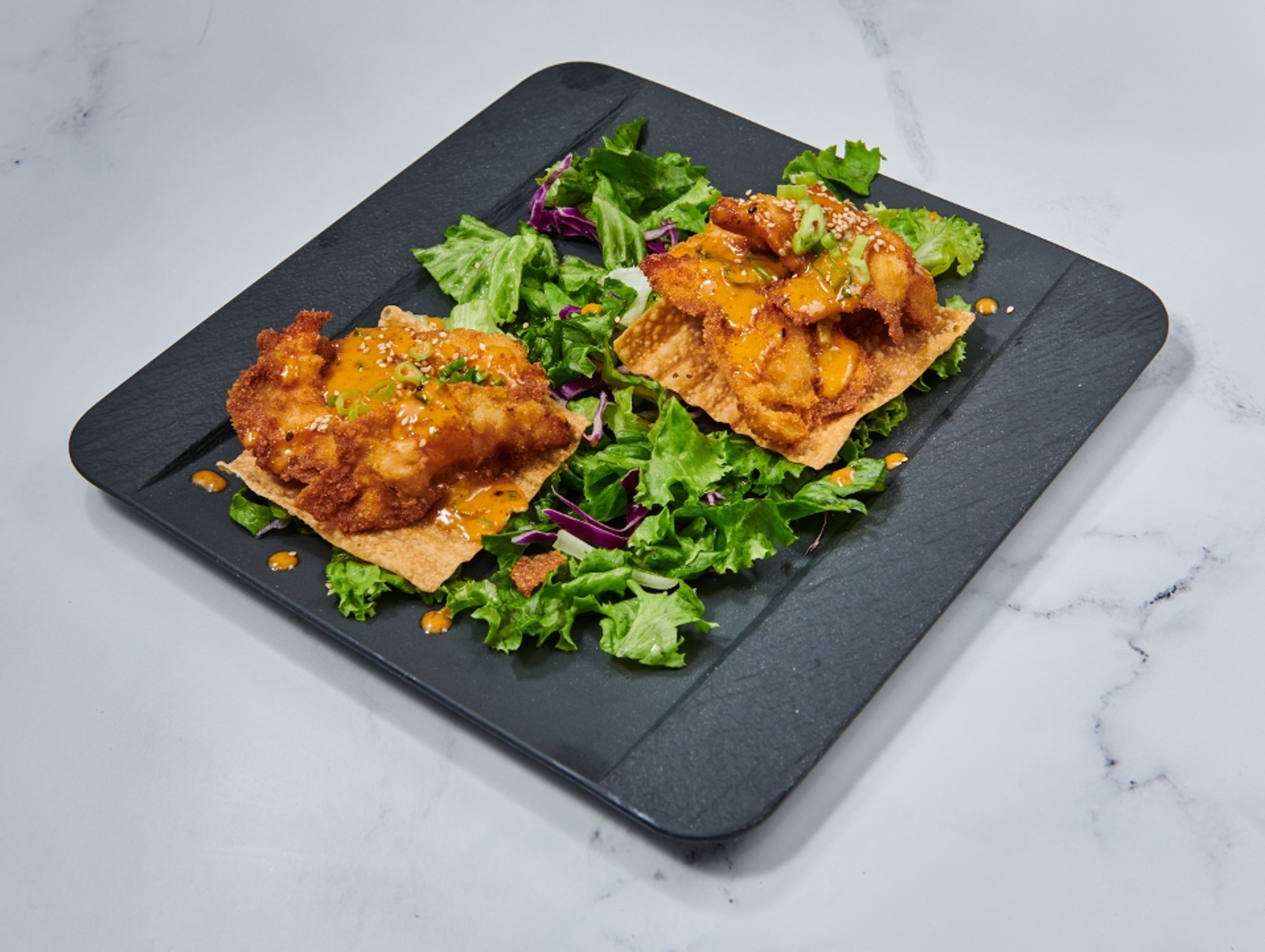 Tostaditas Crunchy Shrimp.