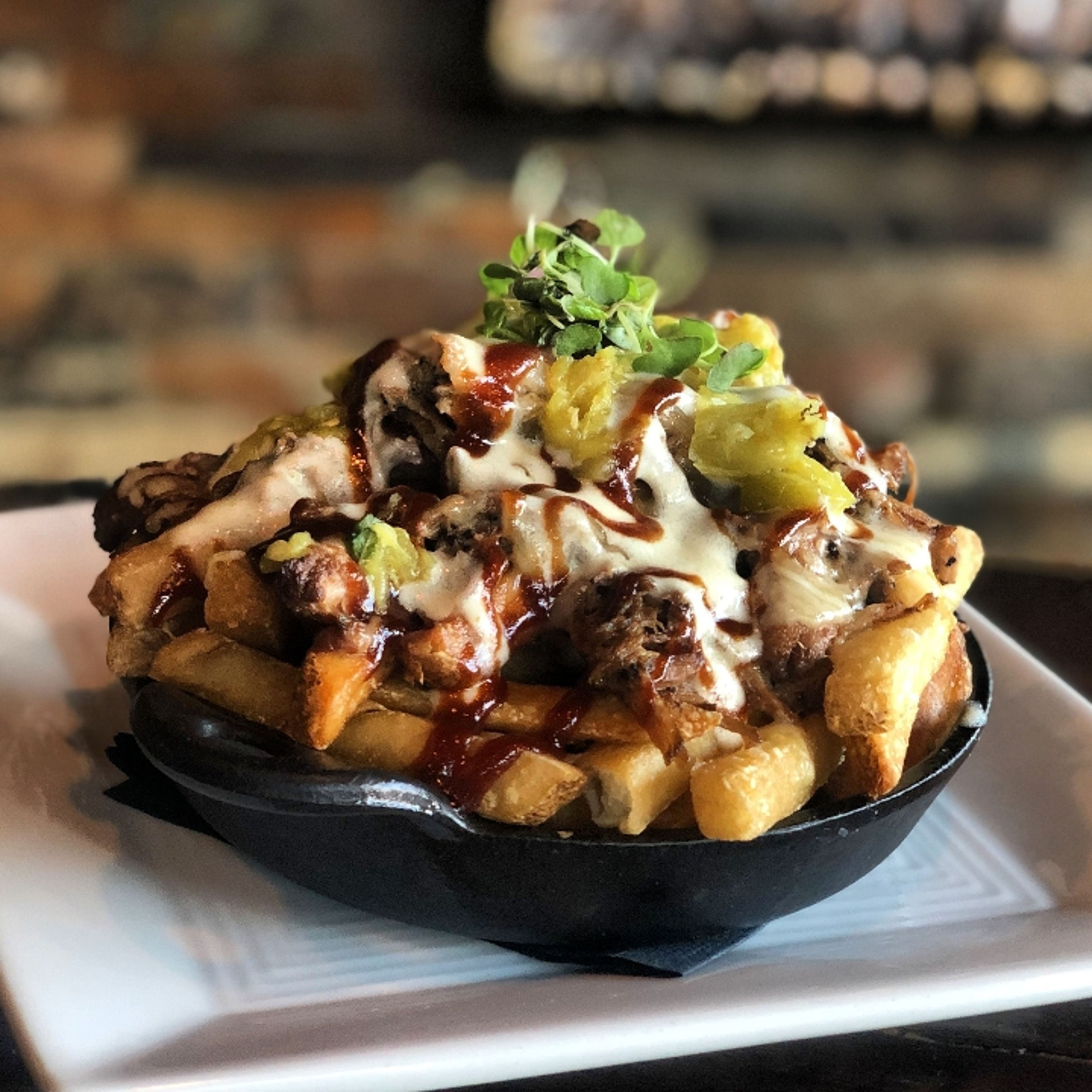Pulled Pork Fries.