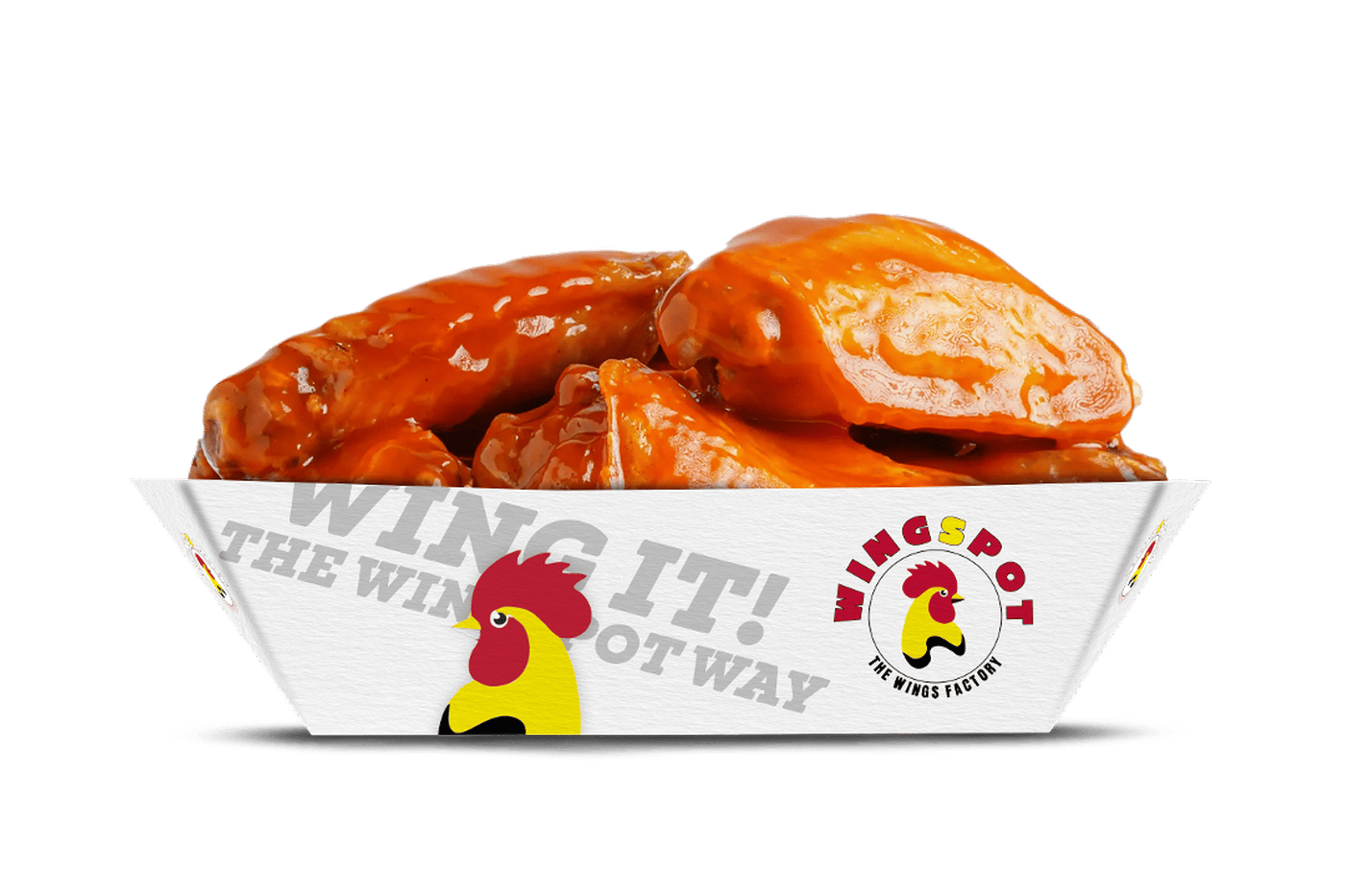 6 Pc Traditional Wings.