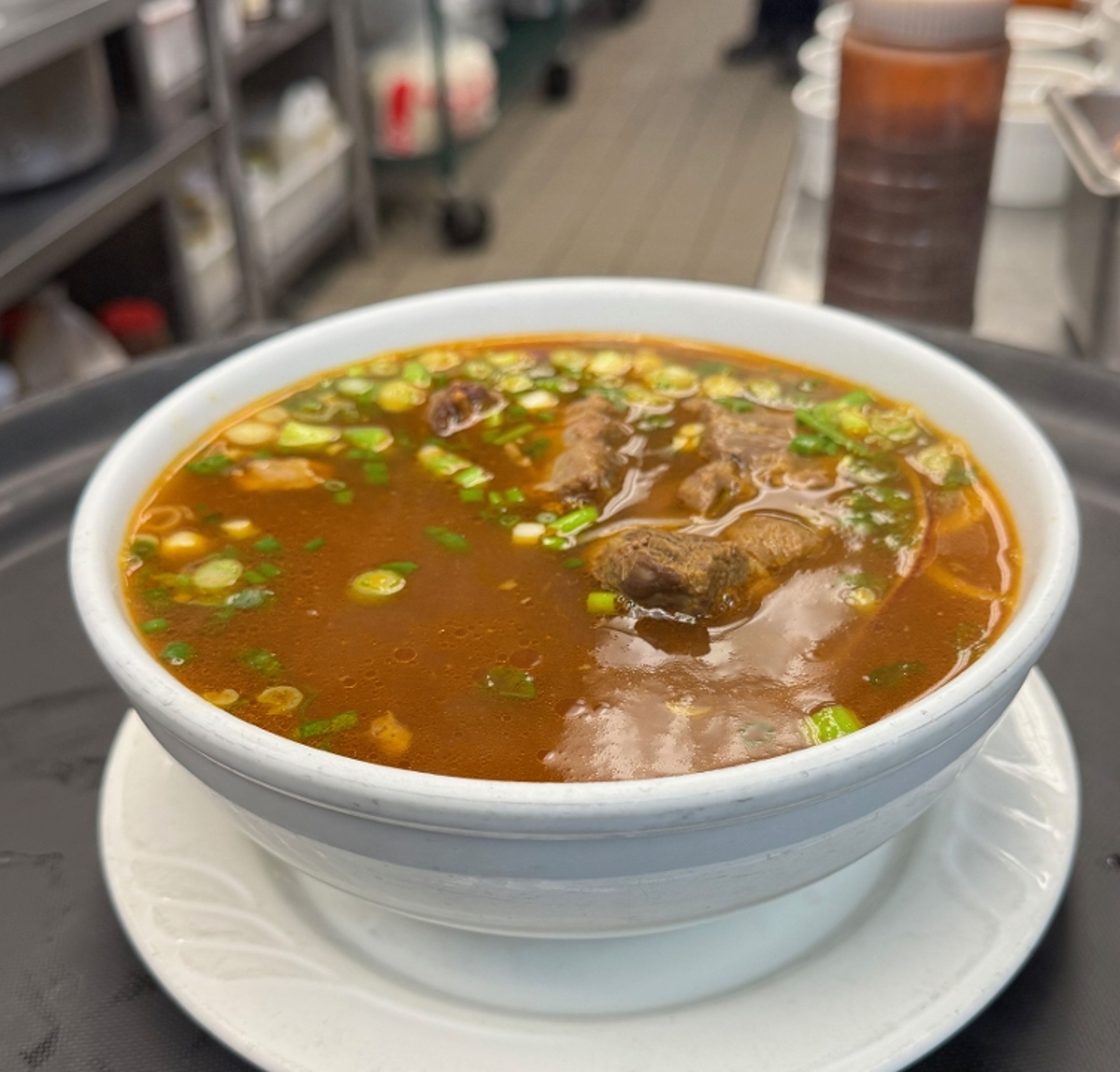 Beef Stewed Noodle Soup.