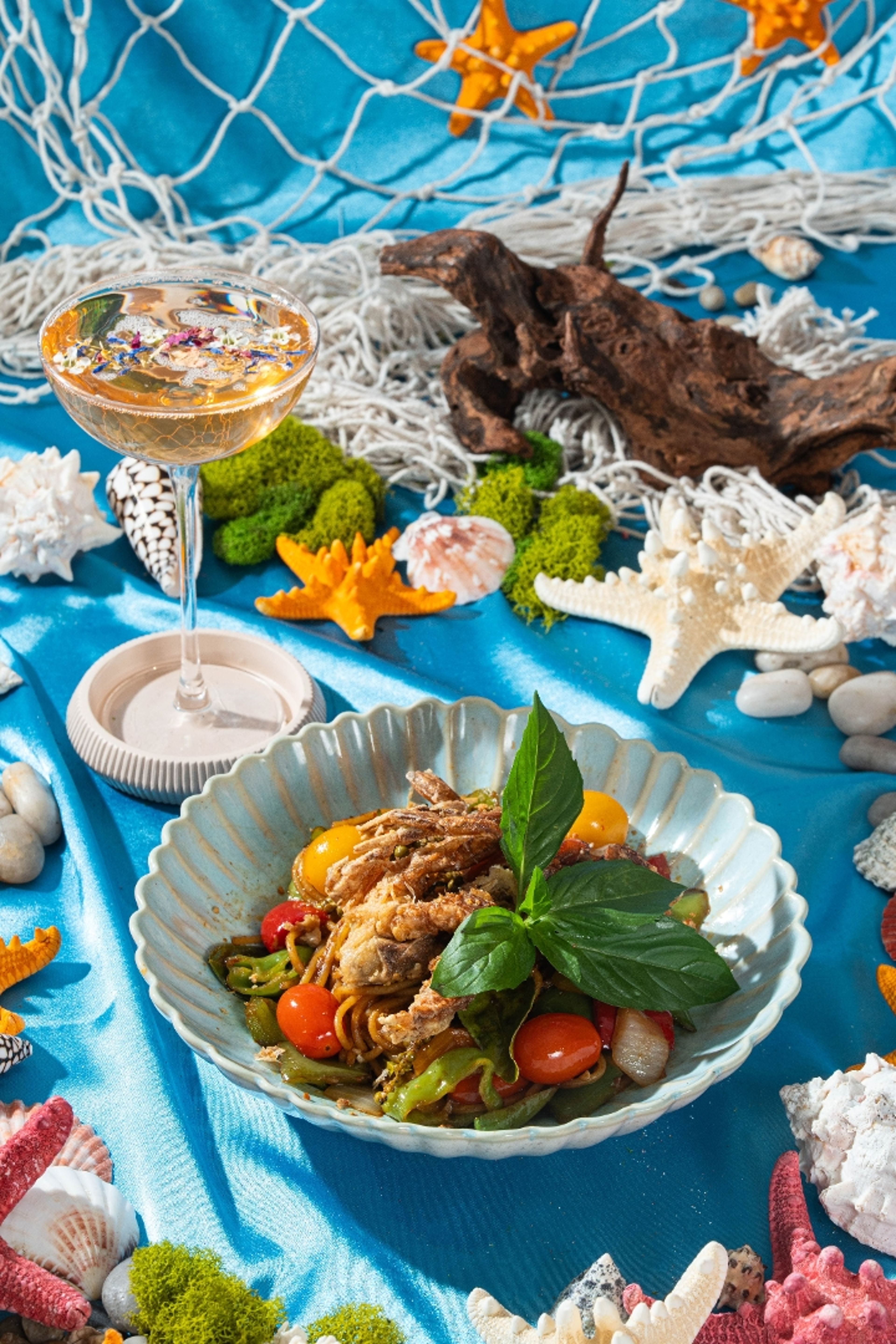 Spaghetti Soft Shell Crab.