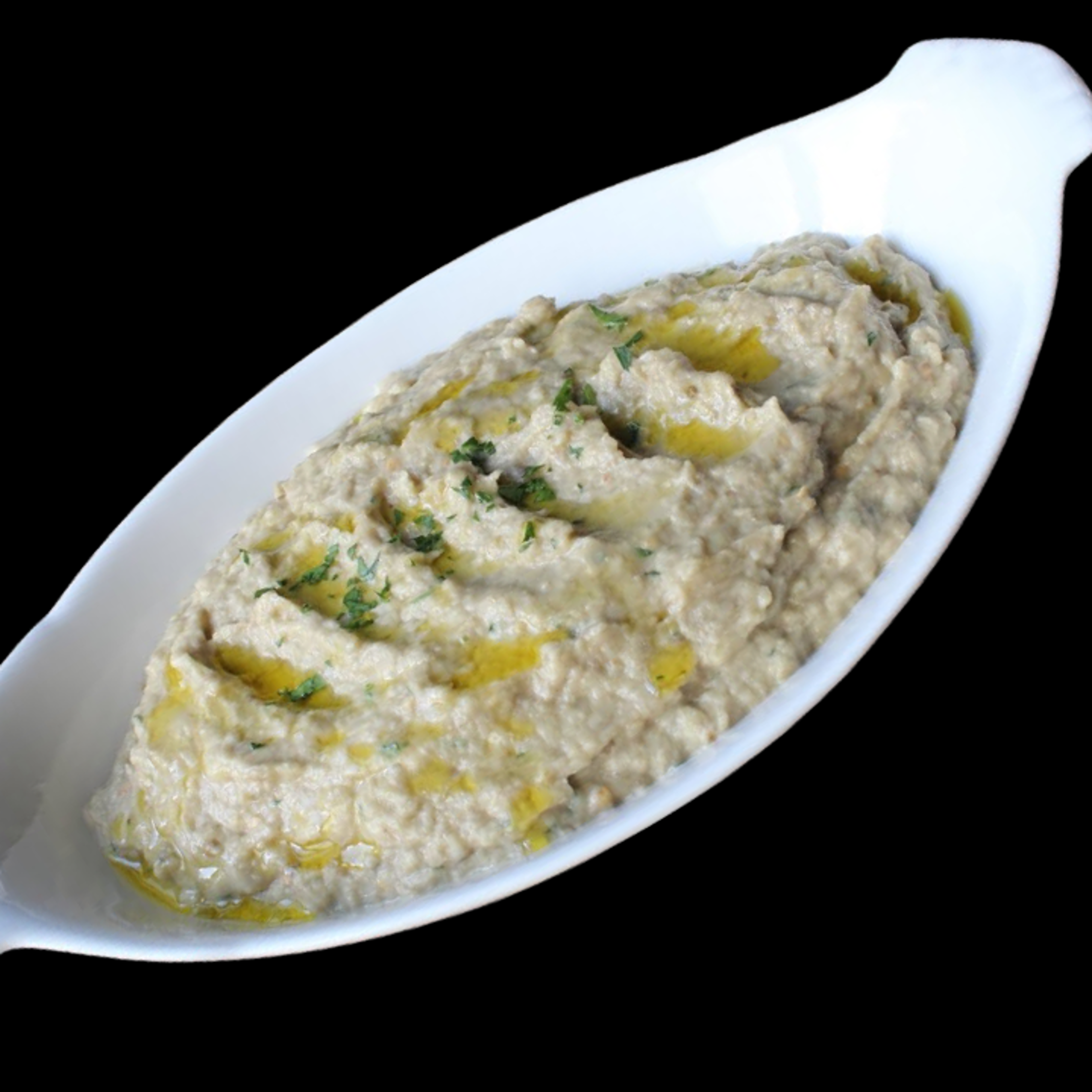 Baba-Ghanoush (بابا گانوش).