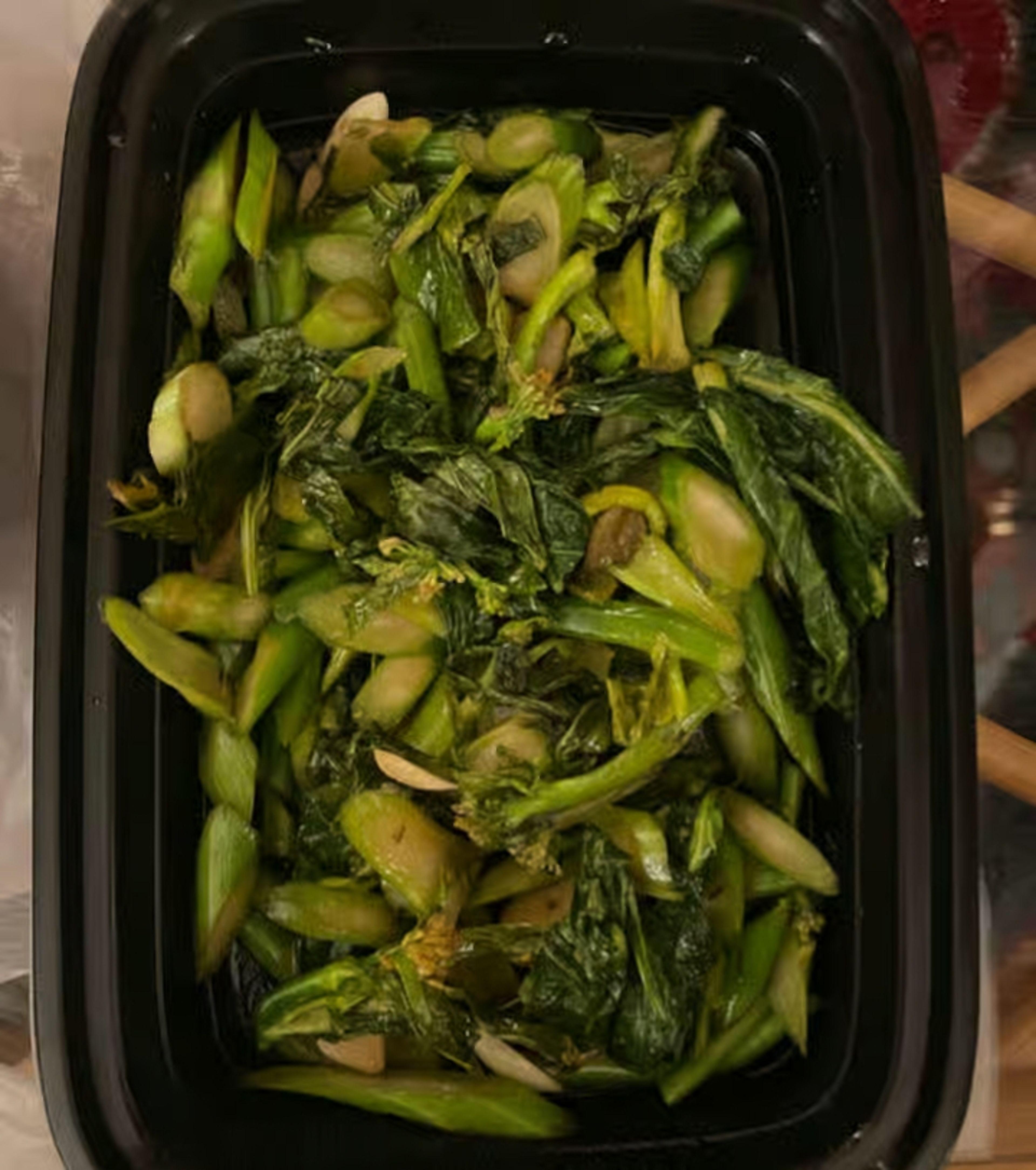 Garlic Chinese Broccoli.