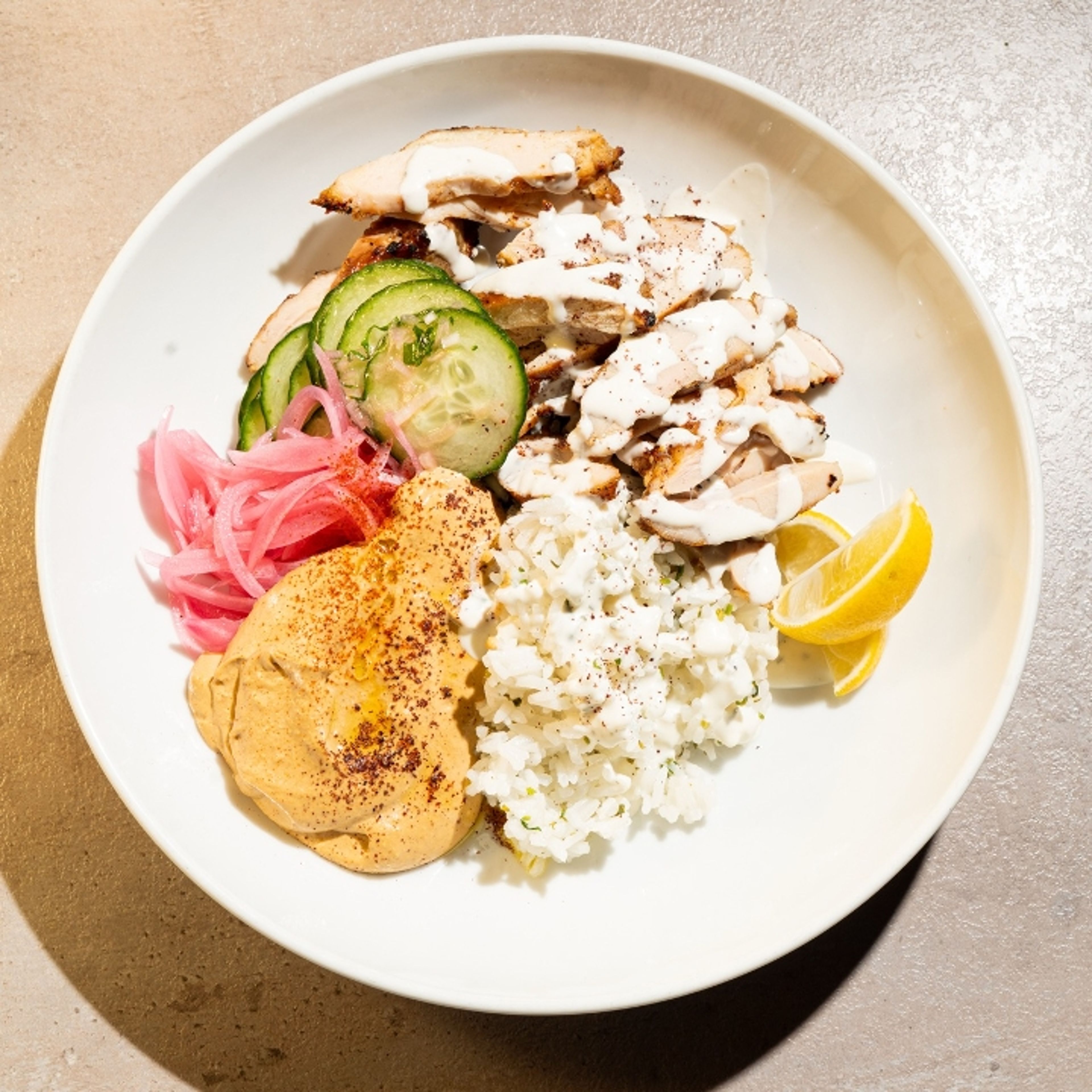 Shawarma Chicken Bowl.