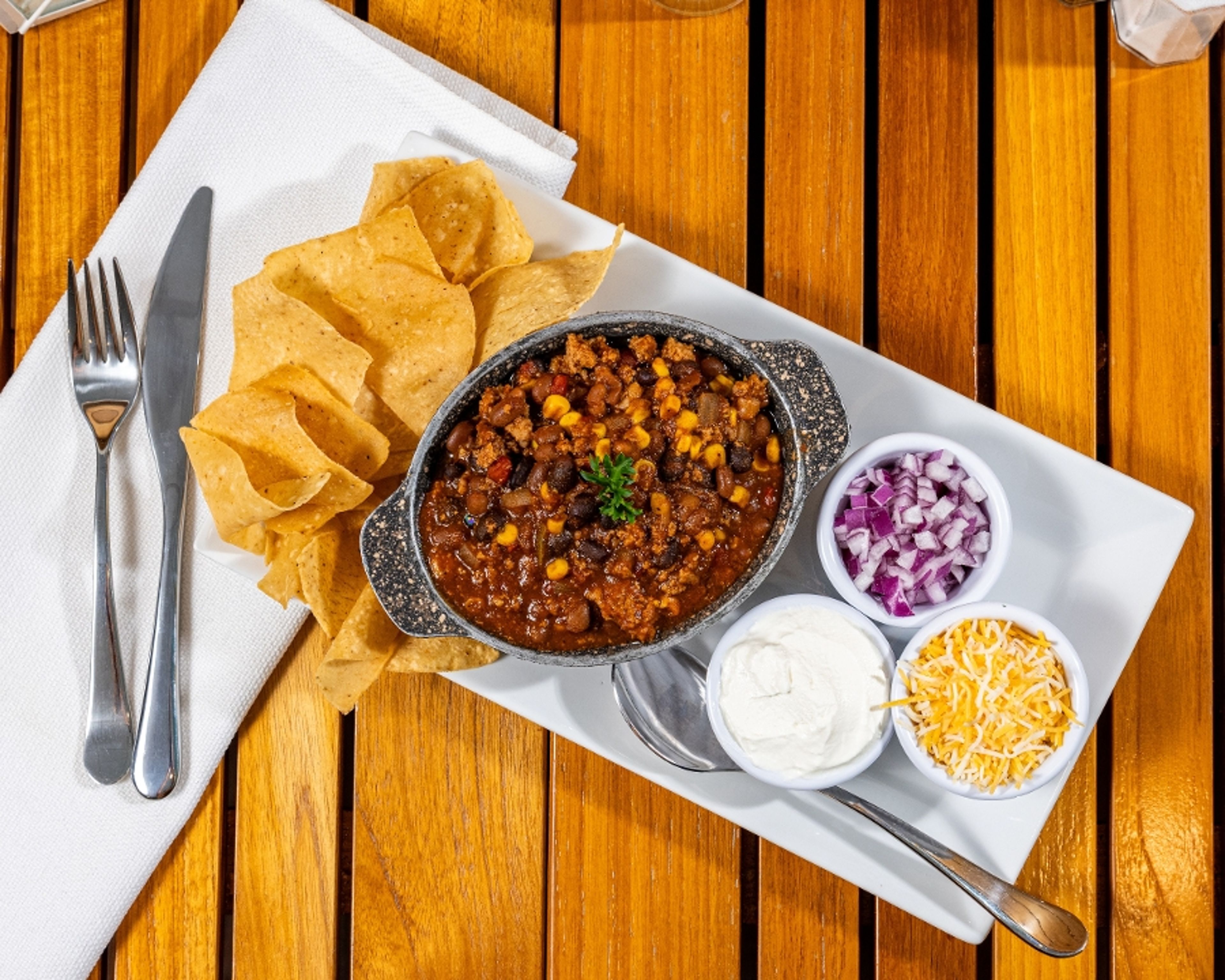Homemade Turkey Chili.