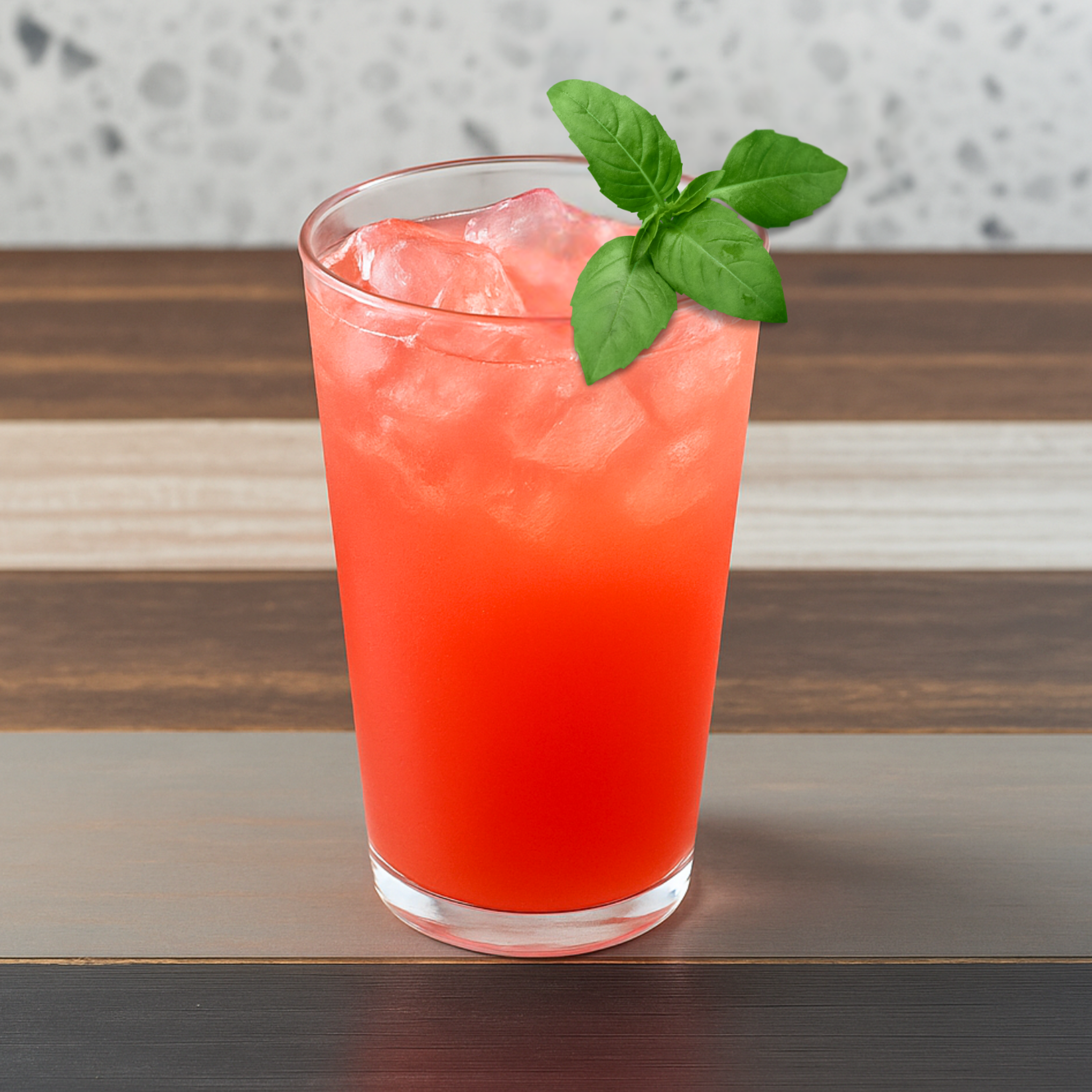Watermelon Basil Healthy Sodas.