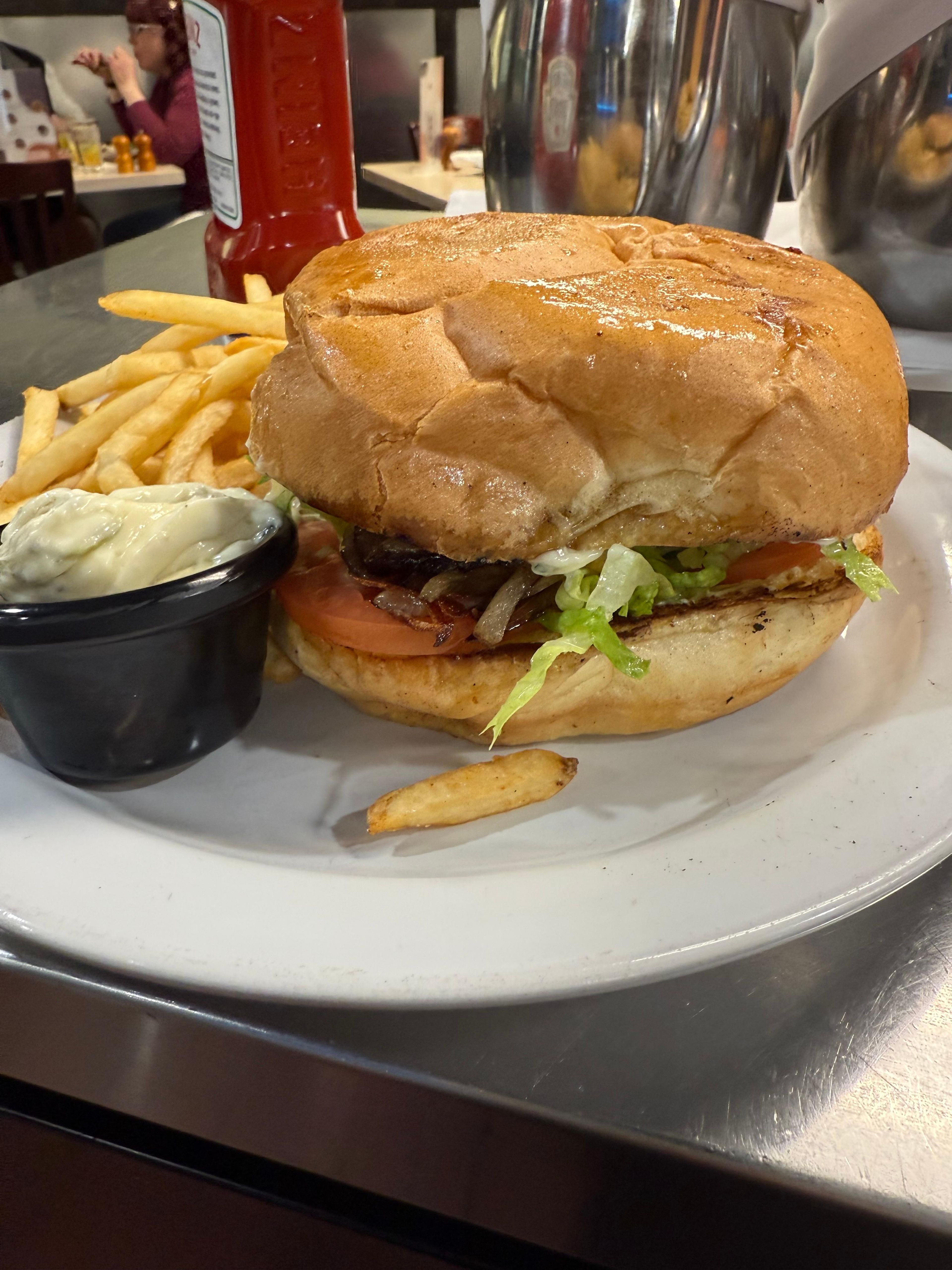 Grilled Veggie Sandwich.