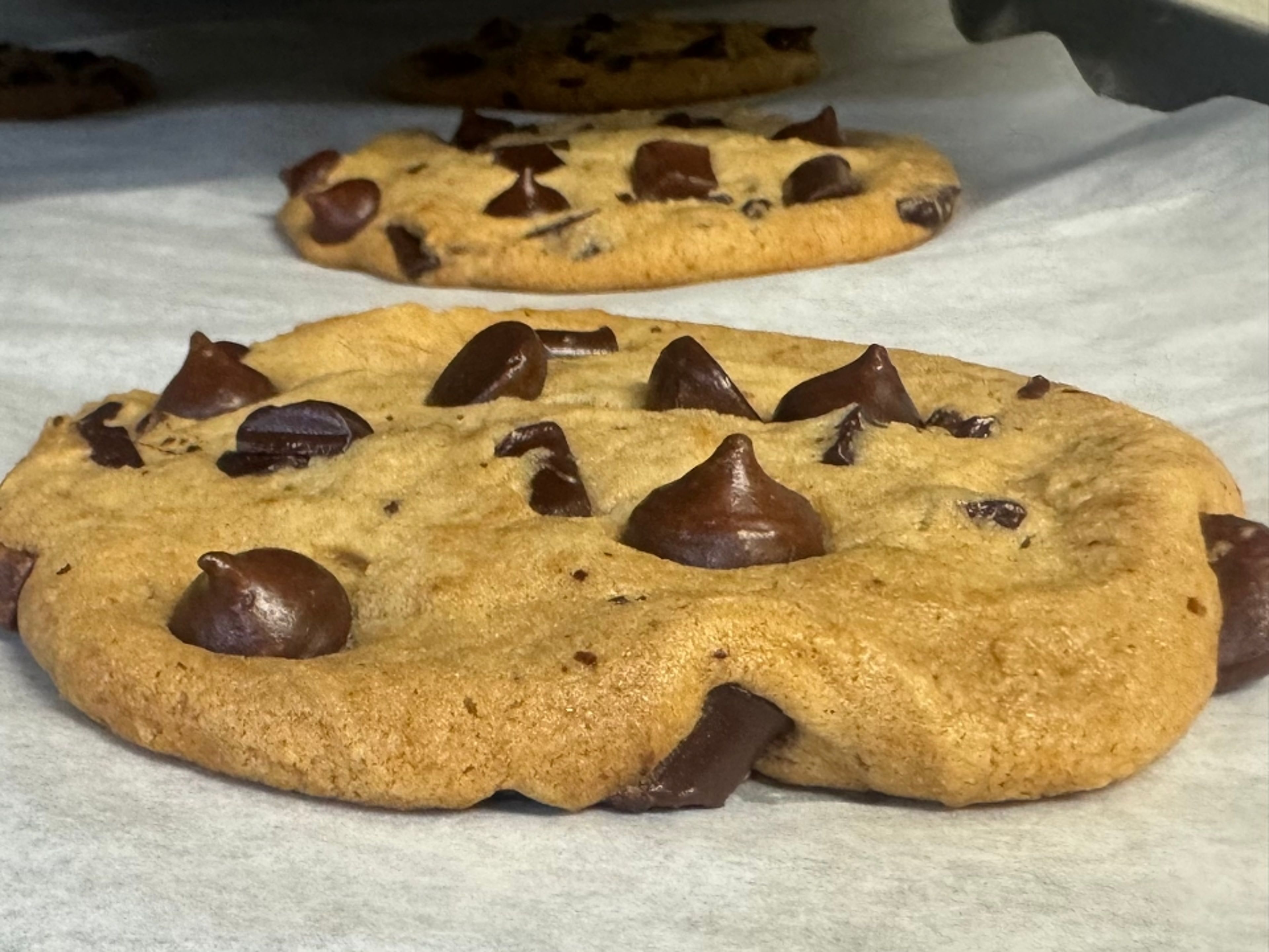 Double Chocolate Chunk Cookie.